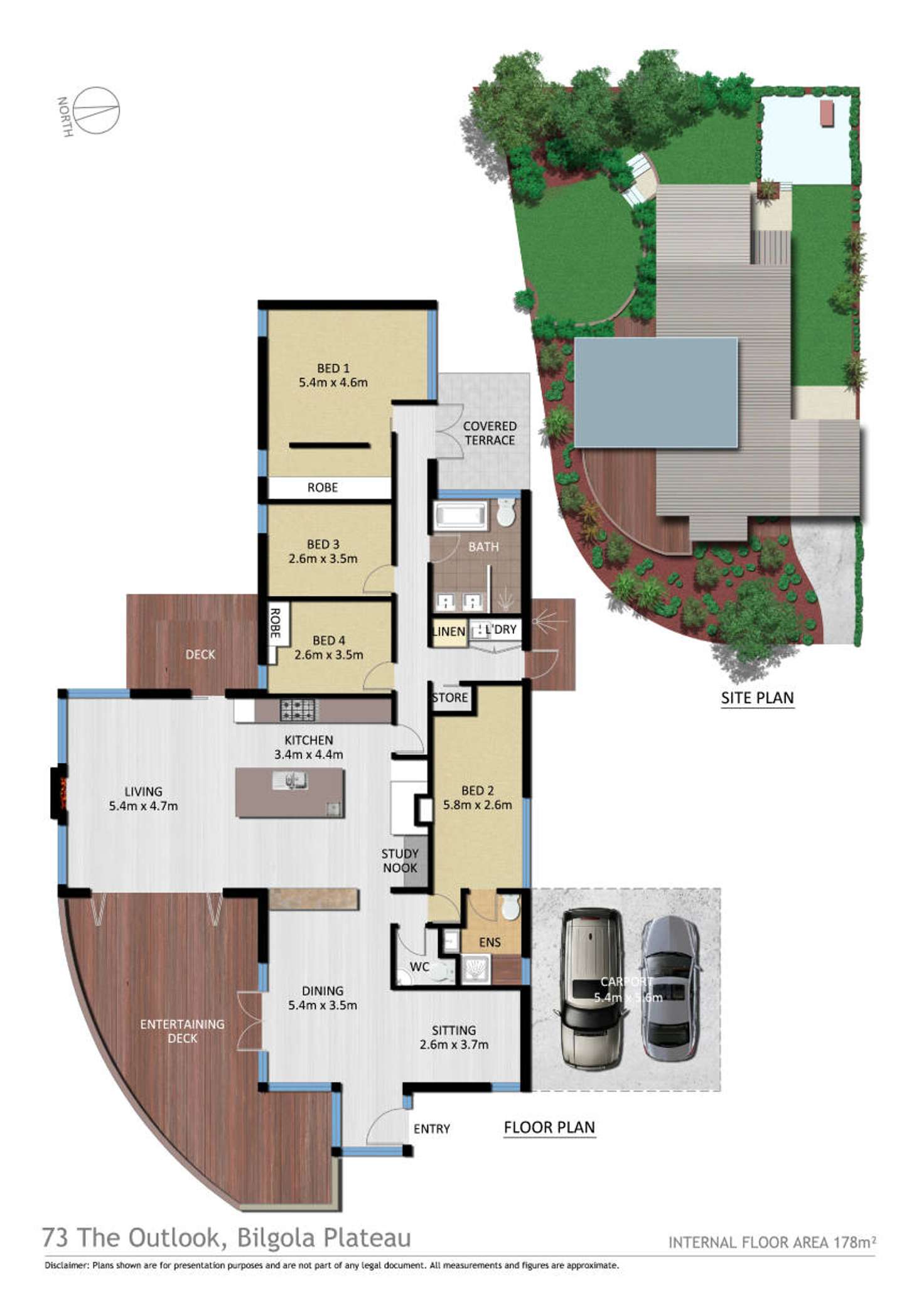 Floorplan of Homely house listing, 73 The Outlook, Bilgola Plateau NSW 2107