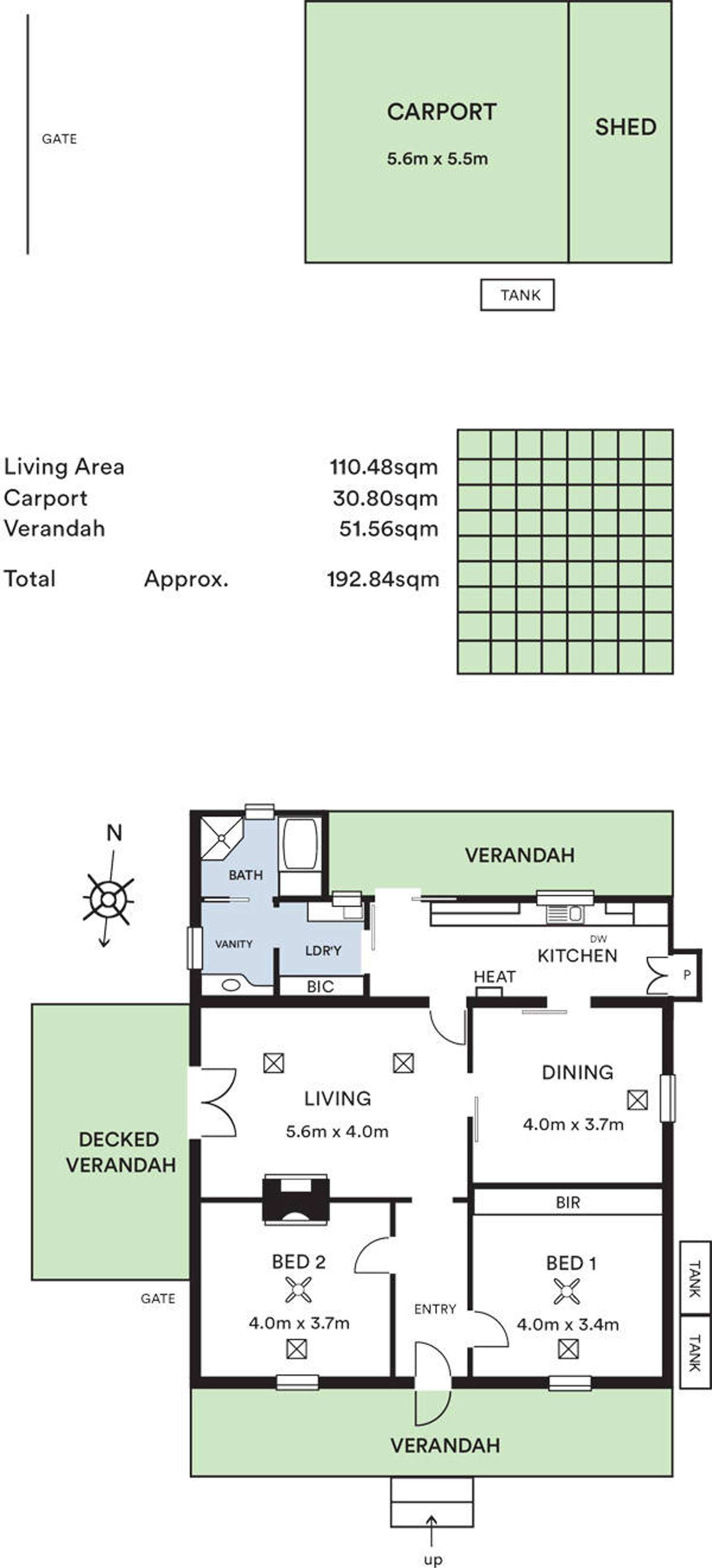 Floorplan of Homely house listing, 51 Bosanquet Avenue, Prospect SA 5082