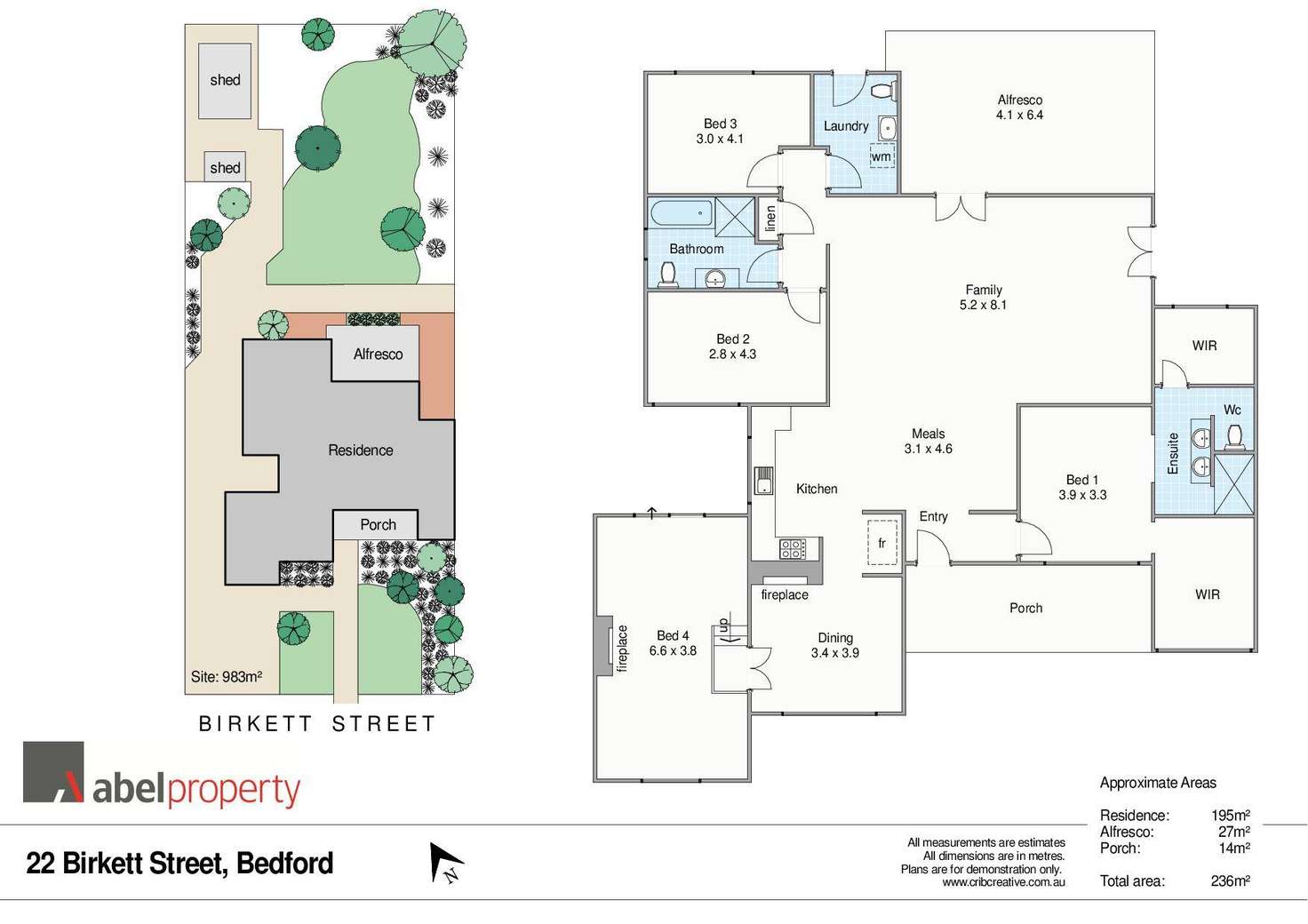 Floorplan of Homely house listing, 22 Birkett Street, Bedford WA 6052