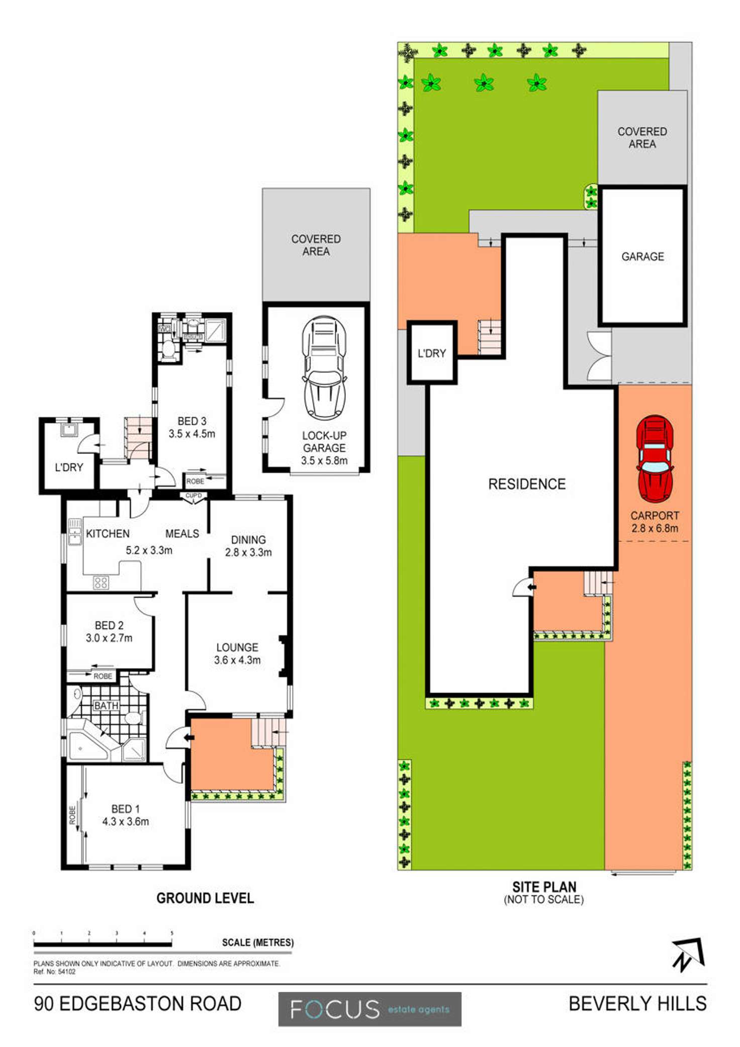 Floorplan of Homely house listing, 90 Edgbaston Road, Beverly Hills NSW 2209