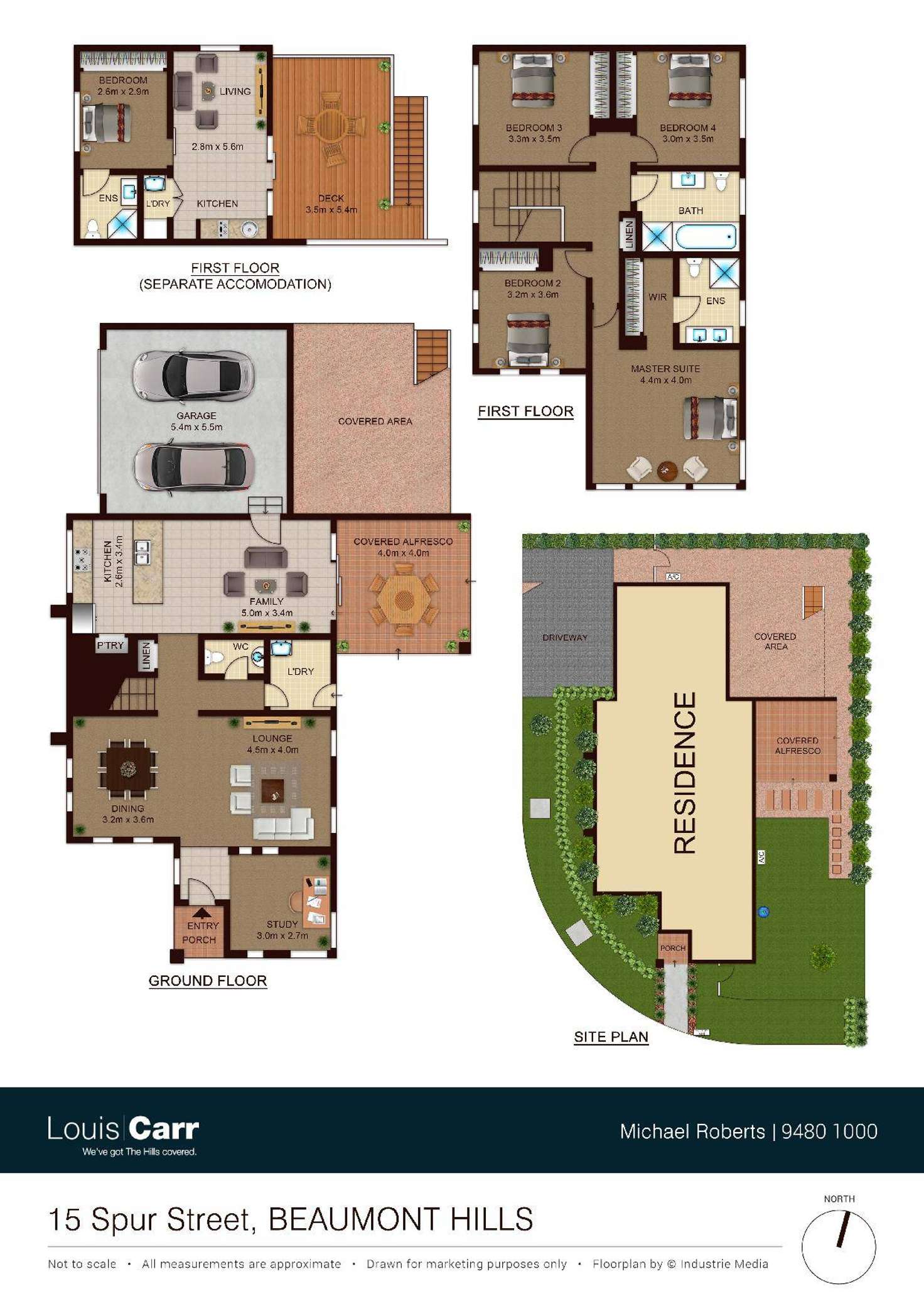 Floorplan of Homely house listing, 15 Spur Street, Beaumont Hills NSW 2155