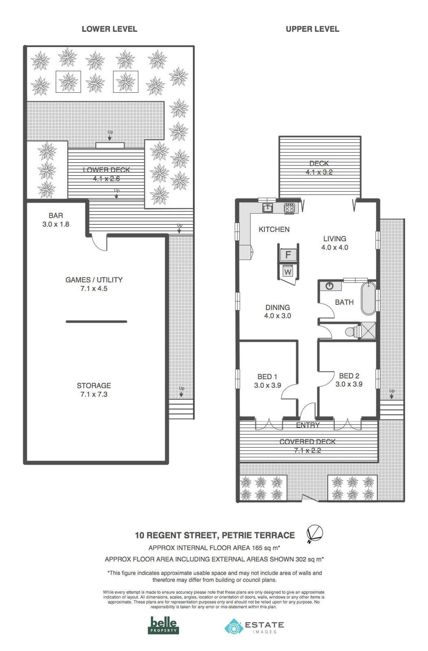 Floorplan of Homely house listing, 10 Regent Street, Petrie Terrace QLD 4000