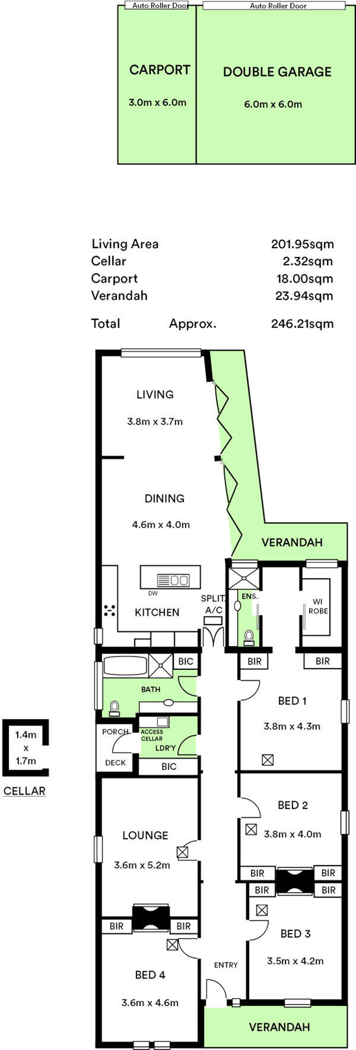 Floorplan of Homely house listing, 54 First Avenue, St Peters SA 5069