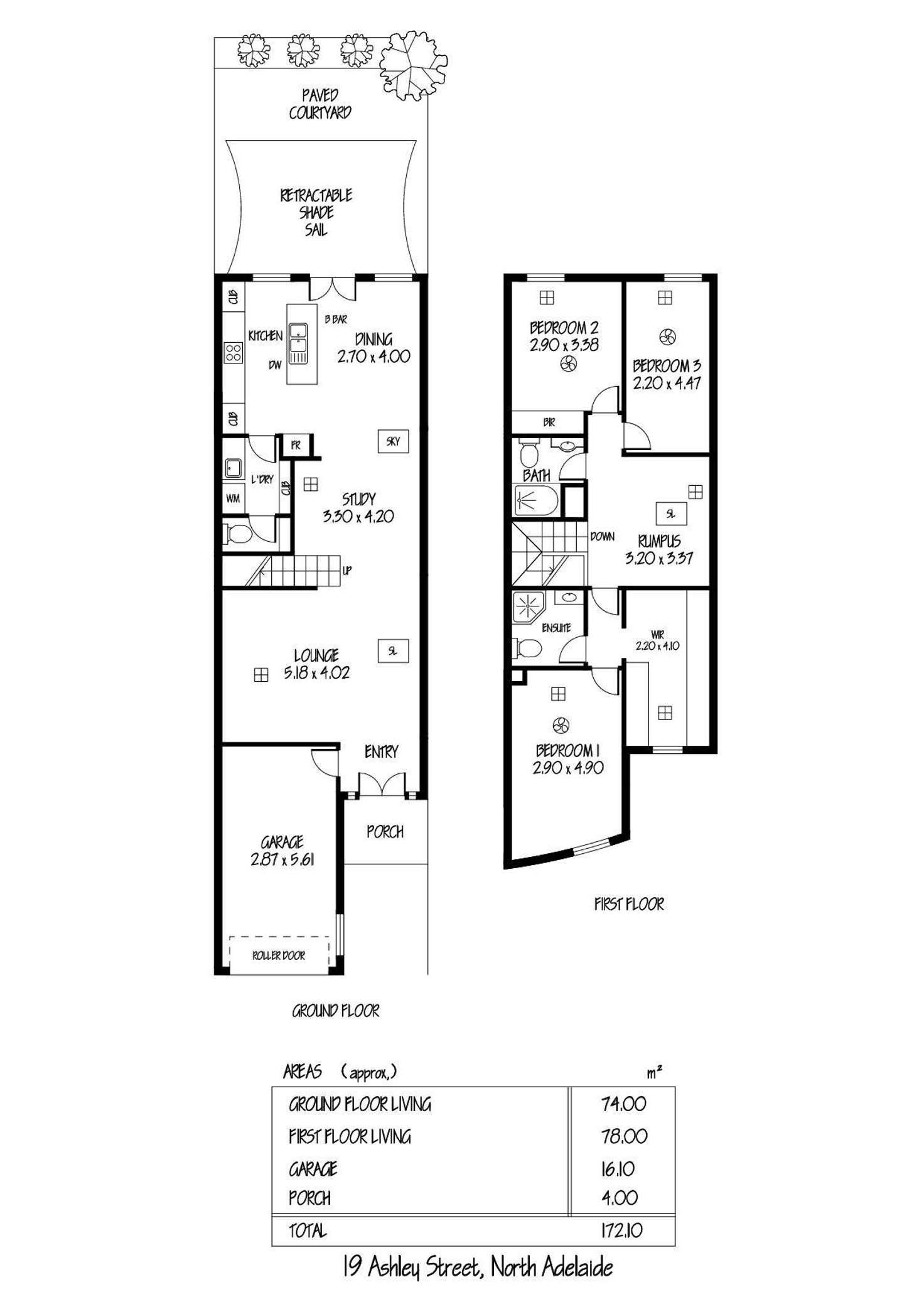 Floorplan of Homely house listing, 19 Ashley Street, North Adelaide SA 5006