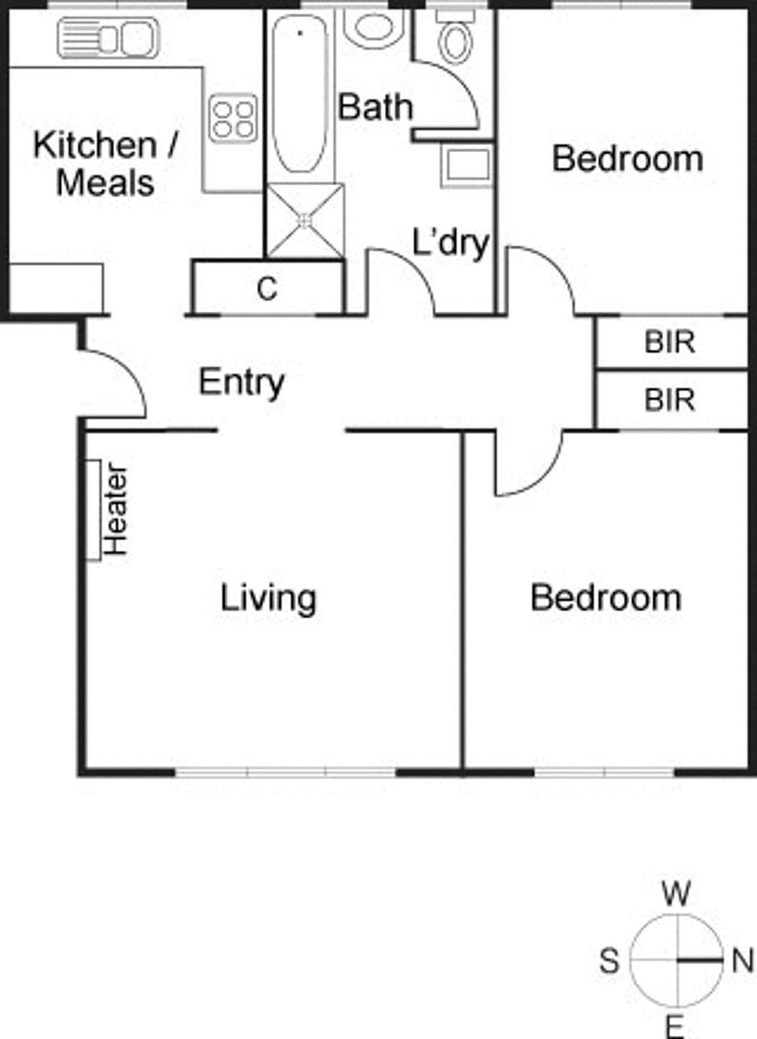 Floorplan of Homely apartment listing, 5/9-11 Wilks Street, Caulfield North VIC 3161