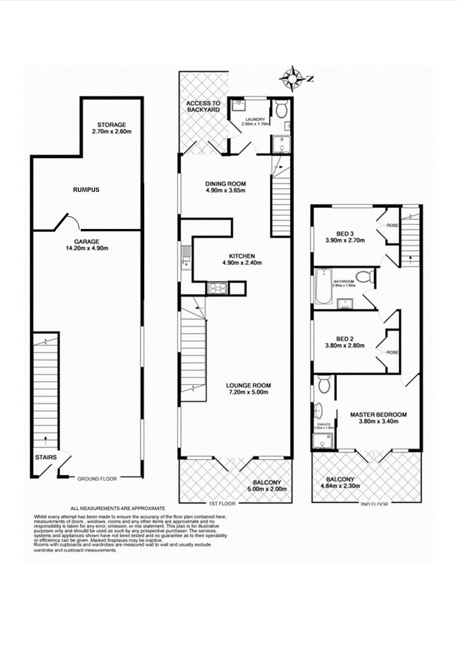 Floorplan of Homely house listing, 65 Cremona Road, Como NSW 2226