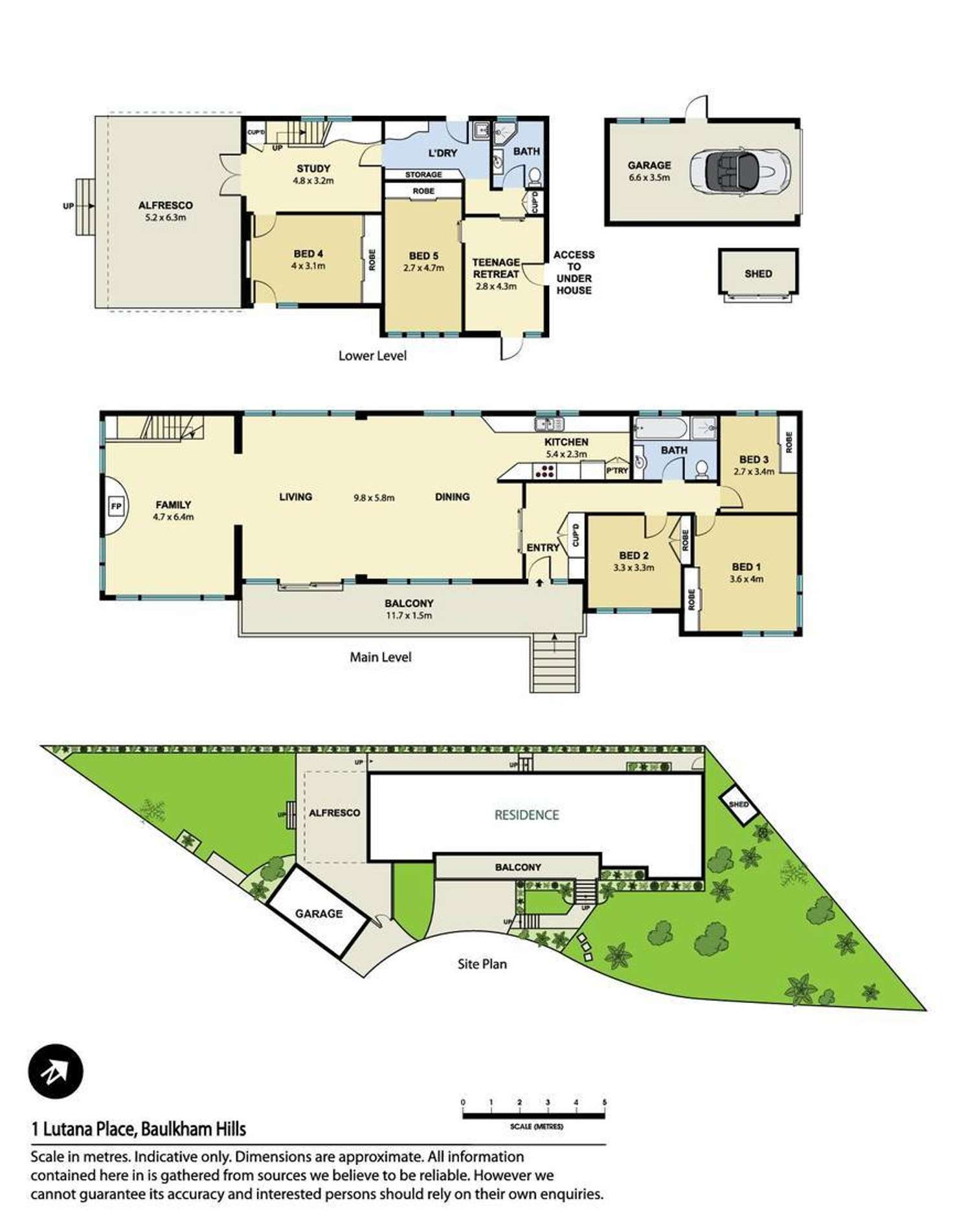 Floorplan of Homely house listing, 1 Lutana Place, Baulkham Hills NSW 2153