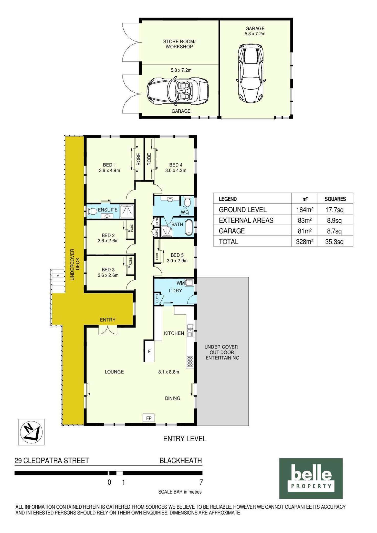Floorplan of Homely house listing, 29 Cleopatra Street, Blackheath NSW 2785