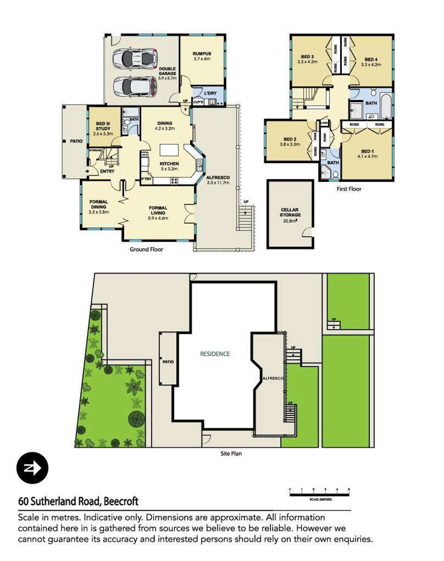 Floorplan of Homely house listing, 60 Sutherland Road, Beecroft NSW 2119