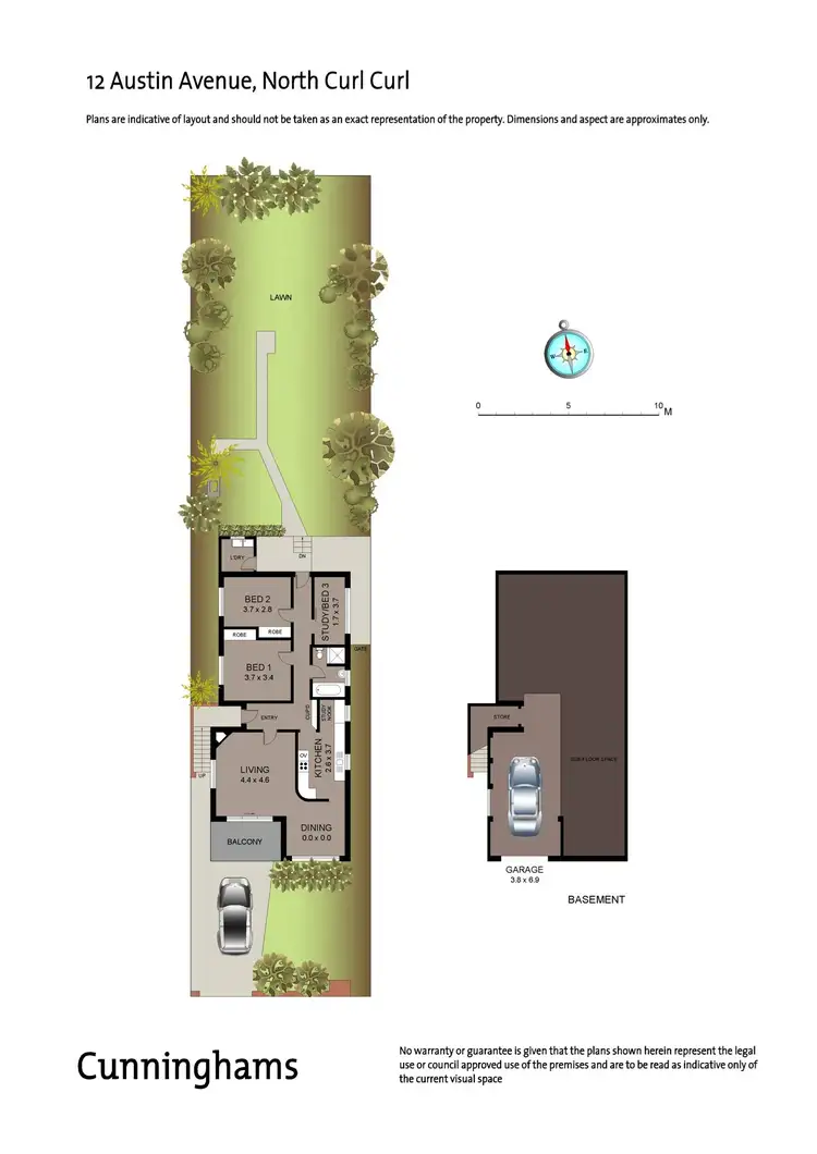 Floorplan of Homely house listing, 12 Austin Avenue, North Curl Curl NSW 2099