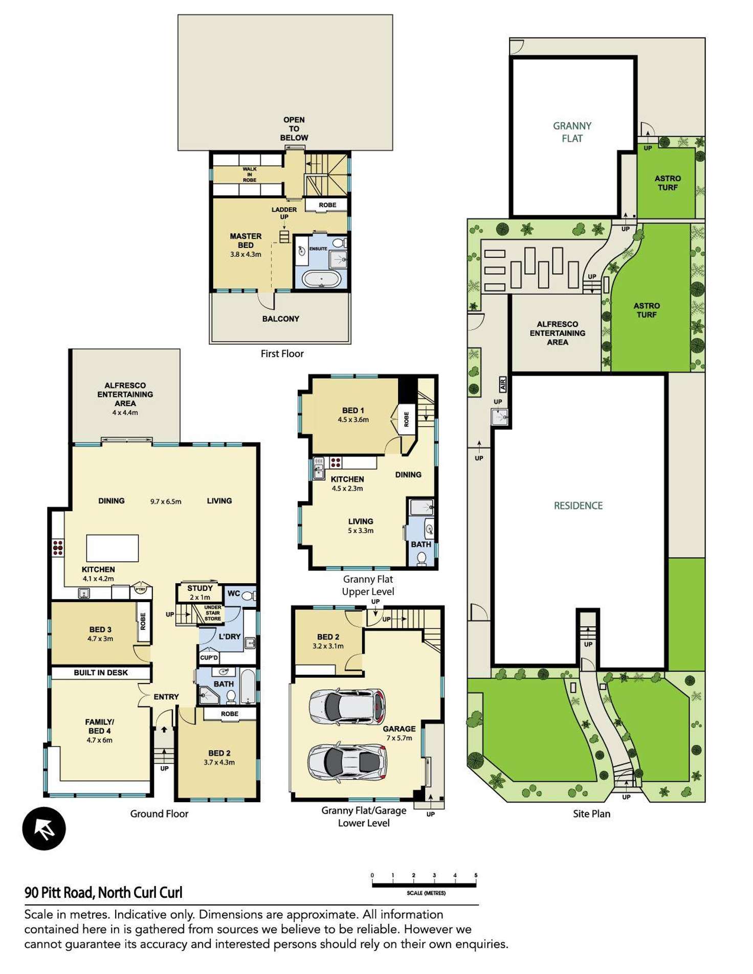 Floorplan of Homely house listing, 90 Pitt Road, North Curl Curl NSW 2099