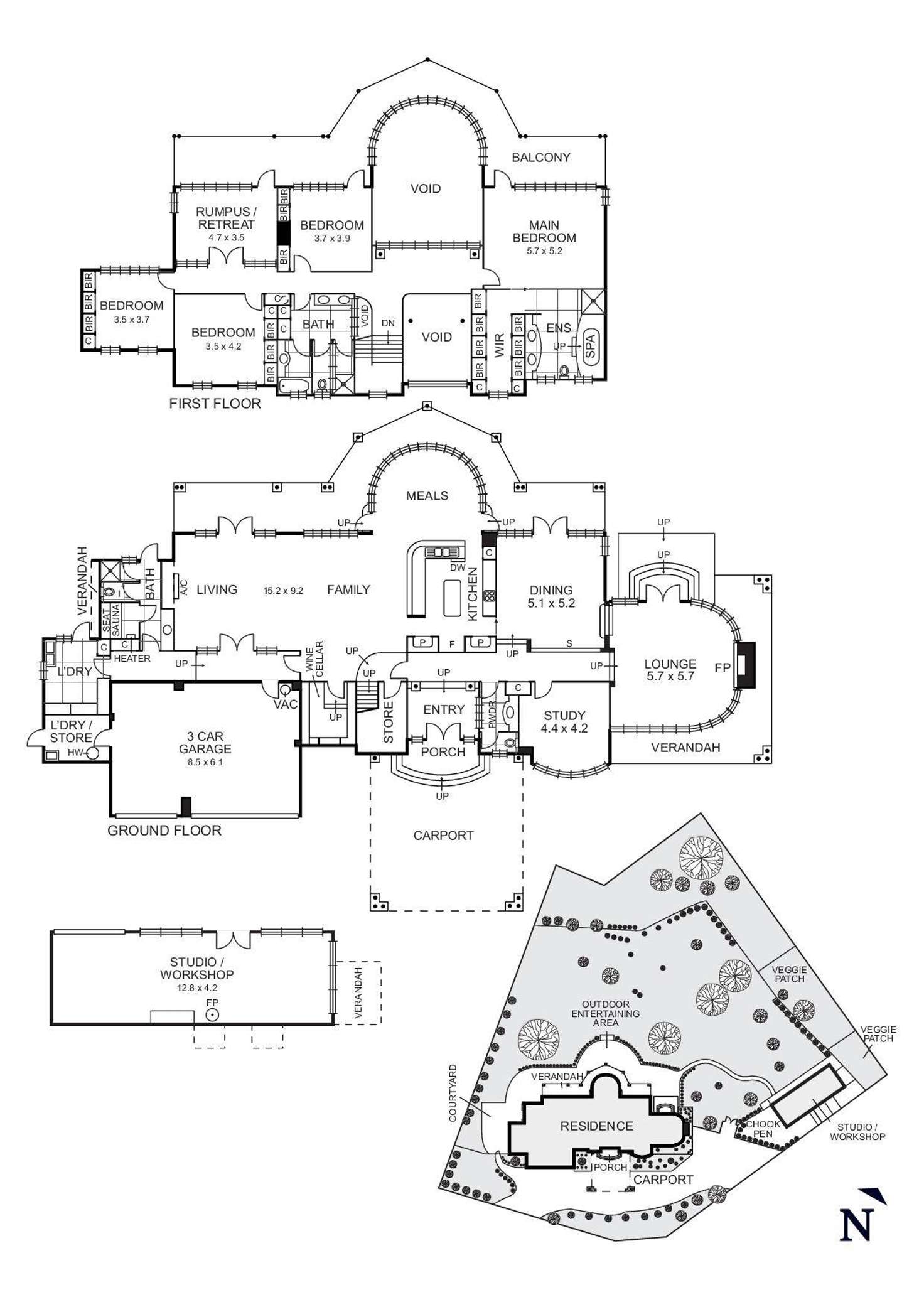 Floorplan of Homely house listing, 25 Aylesbury Way, Warrandyte VIC 3113