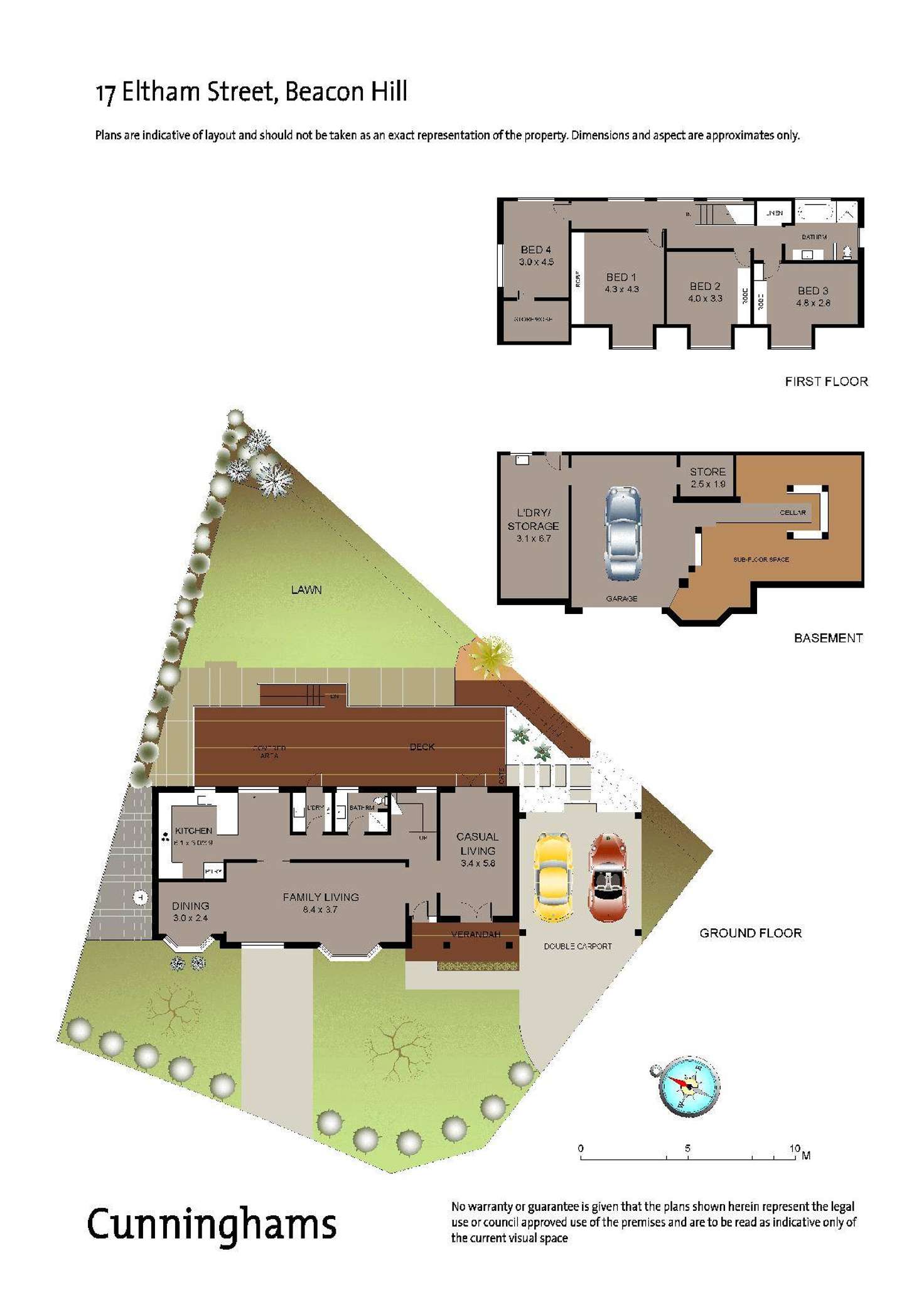 Floorplan of Homely house listing, 17 Eltham Street, Beacon Hill NSW 2100