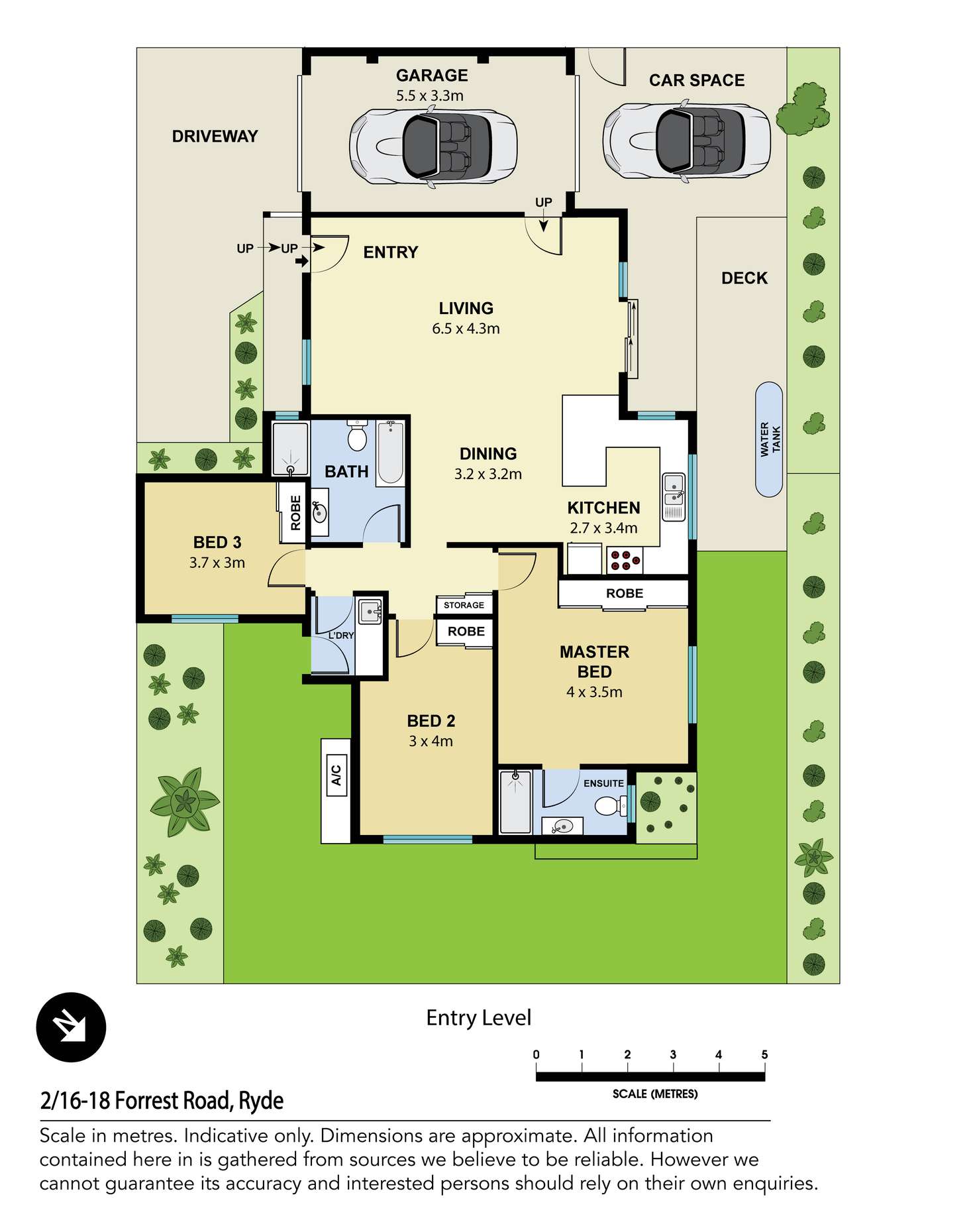 Floorplan of Homely villa listing, 2/16-18 Forrest Road, Ryde NSW 2112