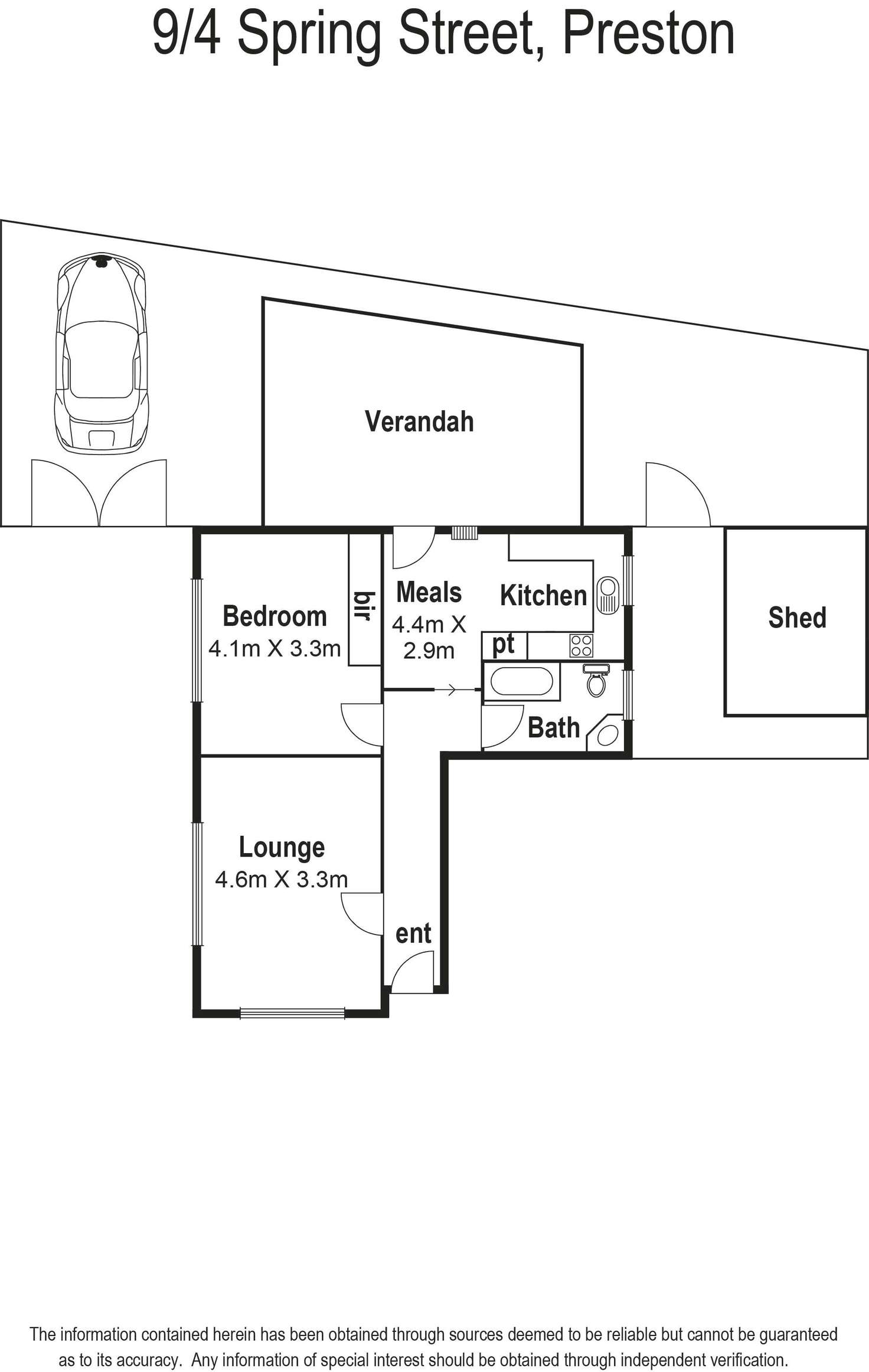 Floorplan of Homely apartment listing, 9/4 Spring Street, Preston VIC 3072