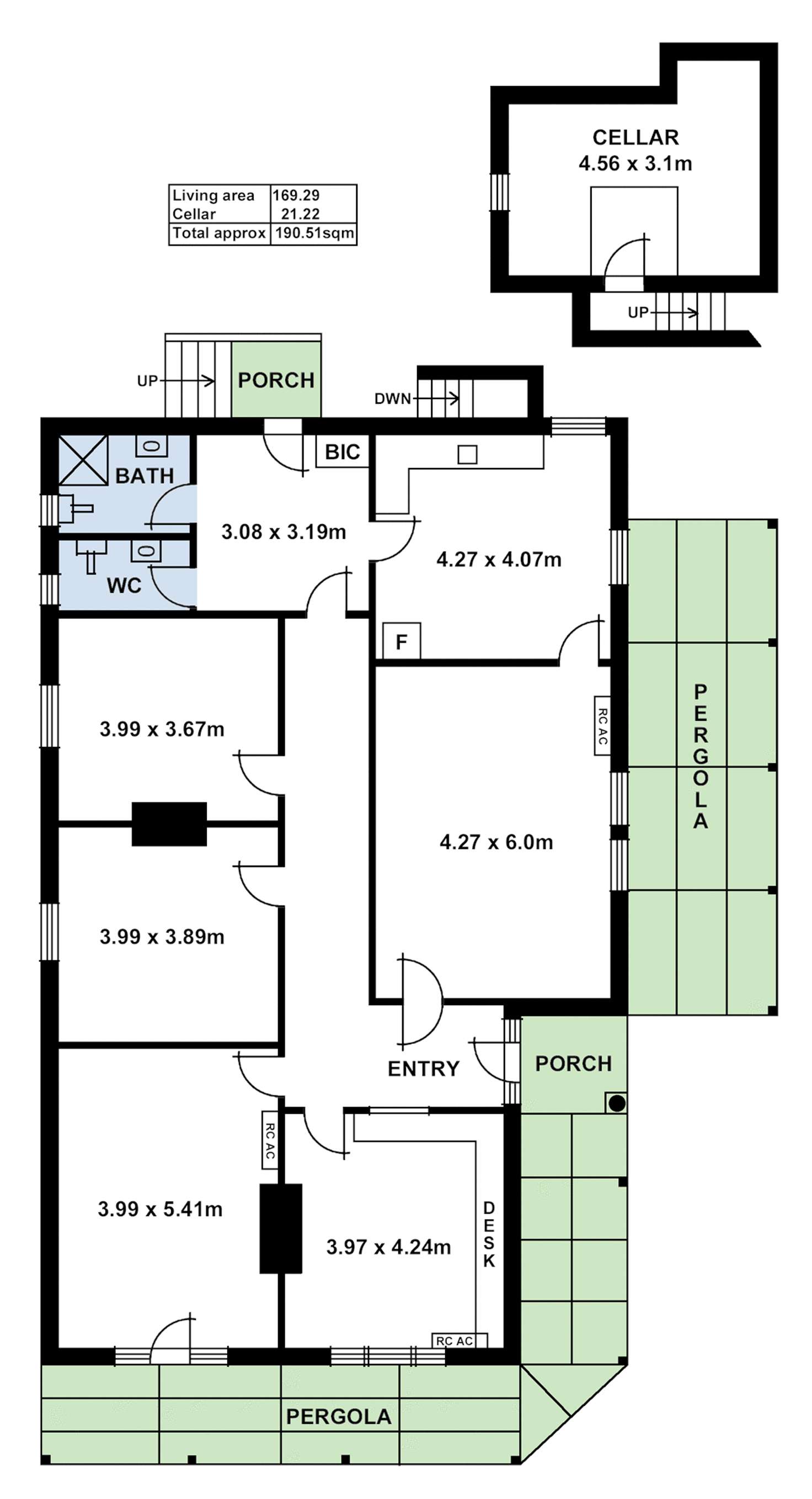 Floorplan of Homely house listing, 48 Prospect Road, Prospect SA 5082