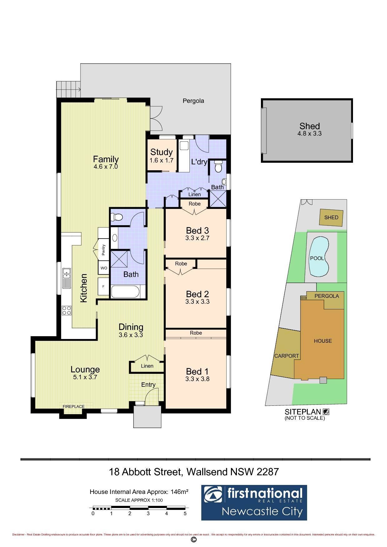 Floorplan of Homely house listing, 18 Abbott Street, Wallsend NSW 2287