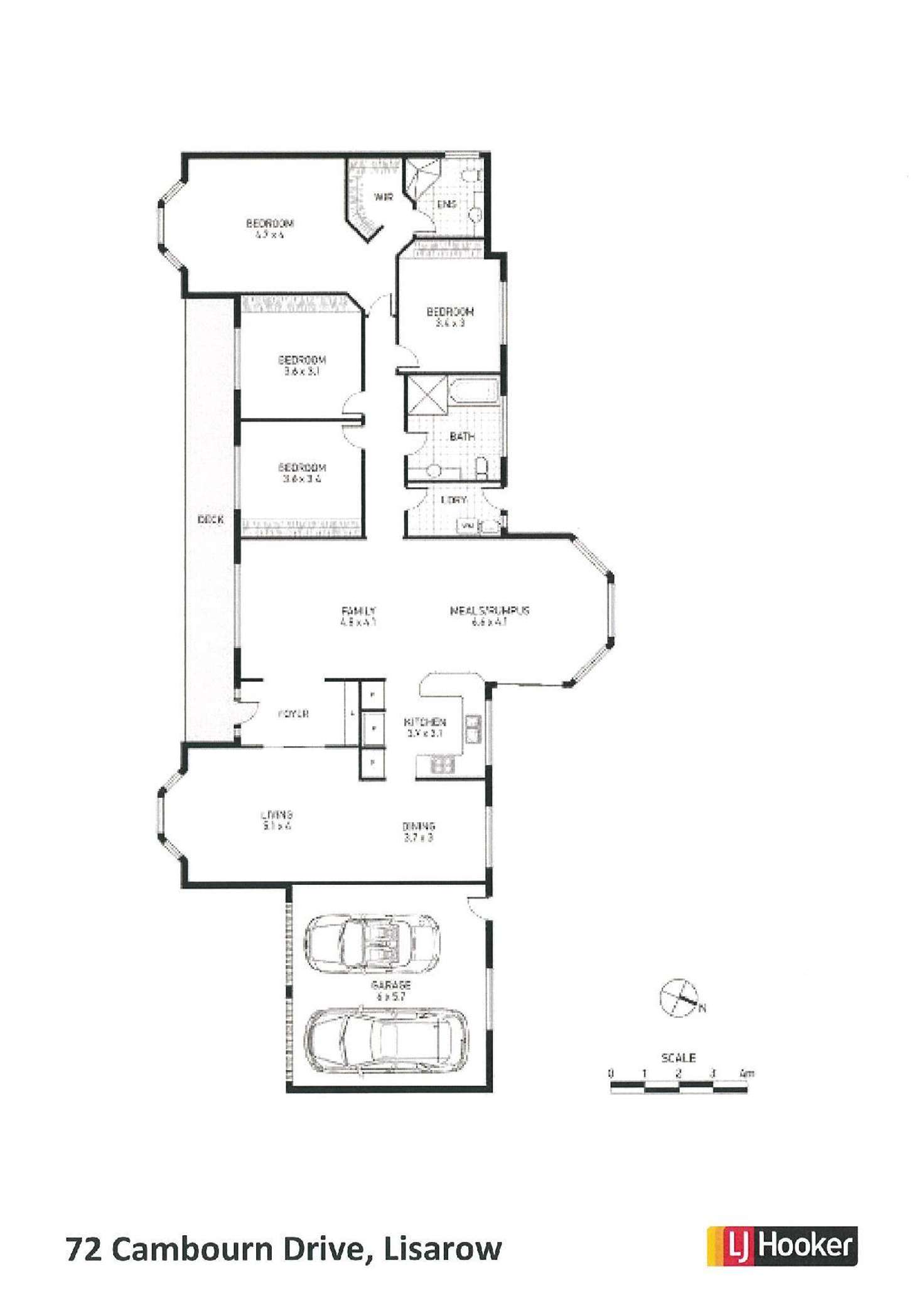 Floorplan of Homely house listing, 72 Cambourn Drive, Lisarow NSW 2250