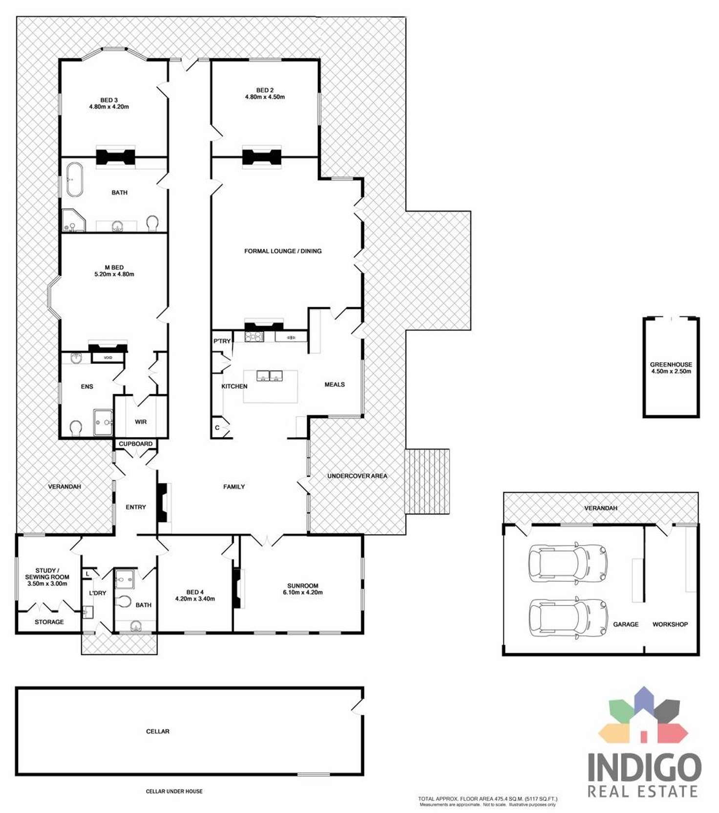 Floorplan of Homely house listing, 39 Loch Street, Beechworth VIC 3747