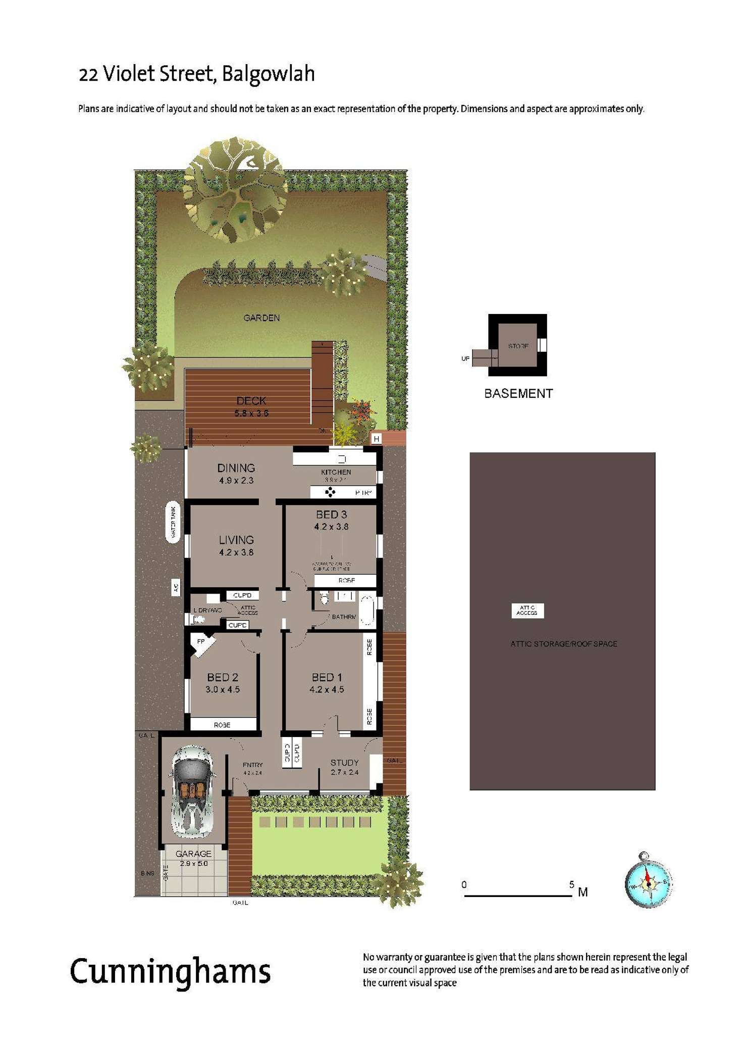 Floorplan of Homely house listing, 22 Violet Street, Balgowlah NSW 2093