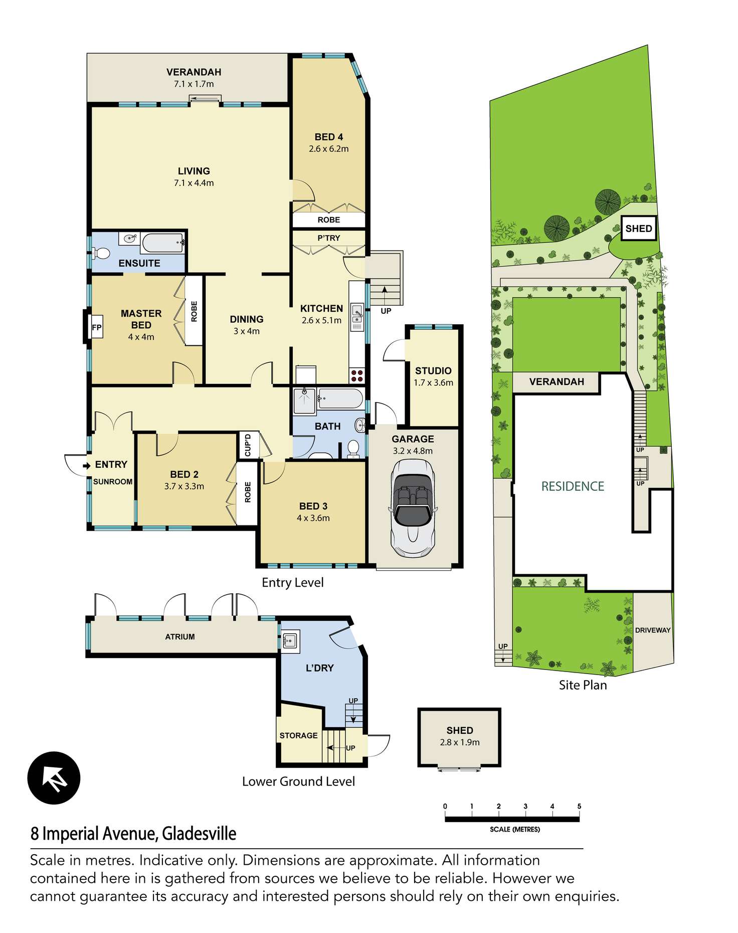Floorplan of Homely house listing, 8 Imperial Avenue, Gladesville NSW 2111