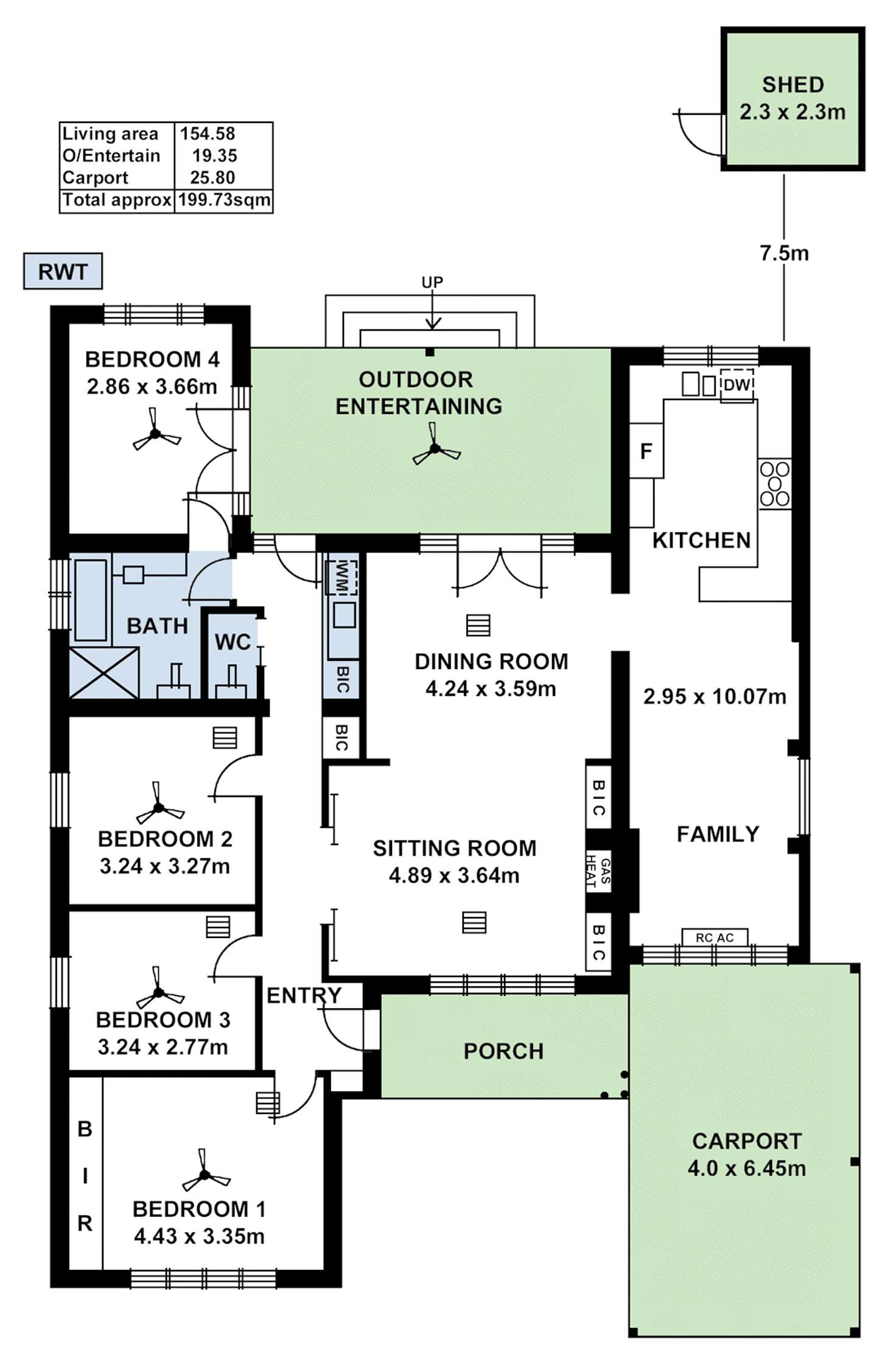 Floorplan of Homely house listing, 59 Sturdee Street, Linden Park SA 5065