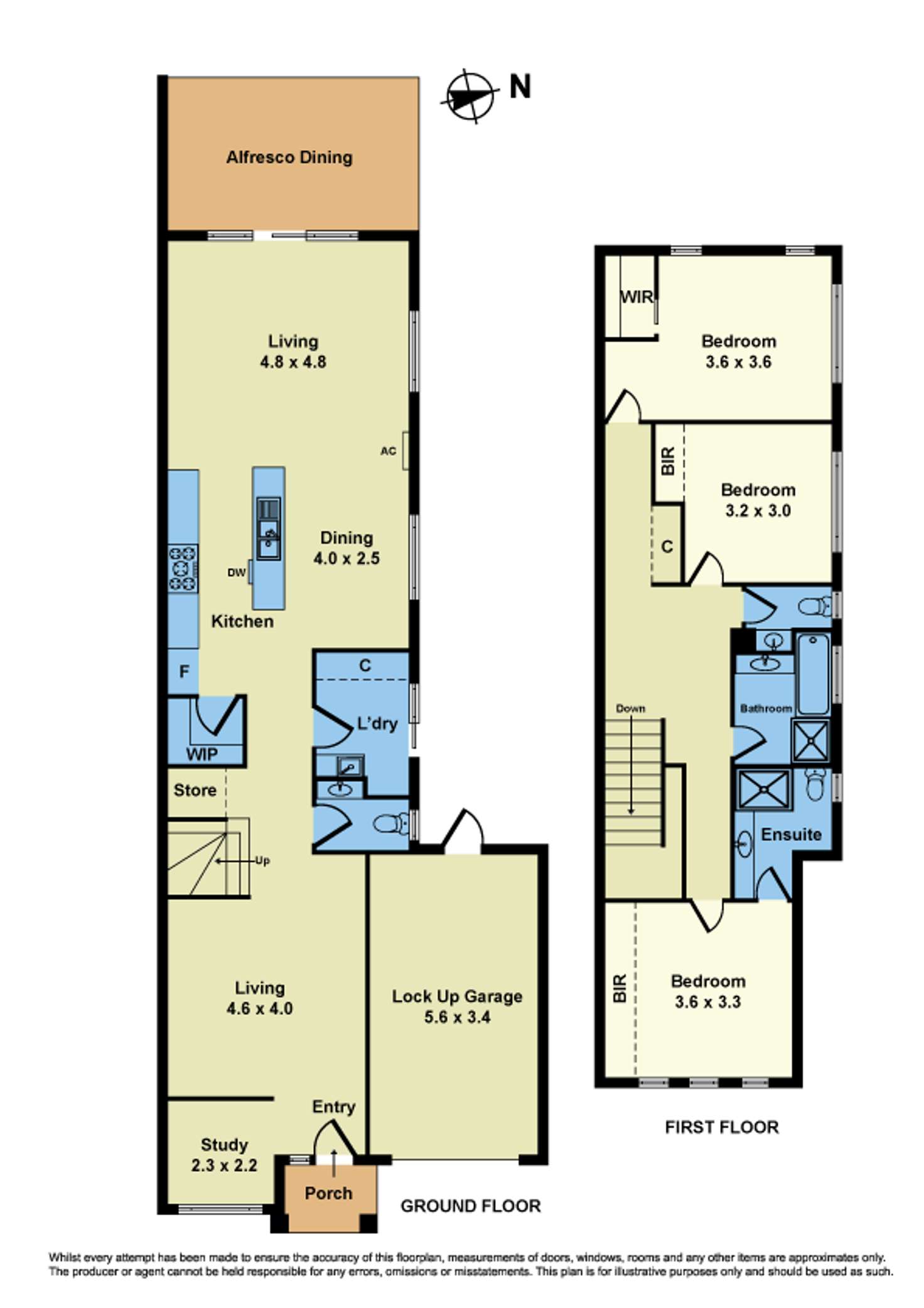 Floorplan of Homely house listing, 1A Brislington Street, Sunshine VIC 3020