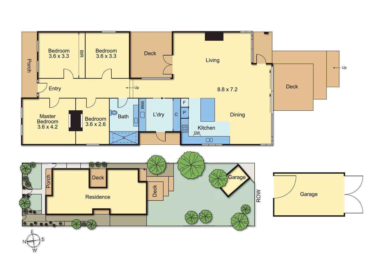 Floorplan of Homely house listing, 58 Pender Street, Thornbury VIC 3071