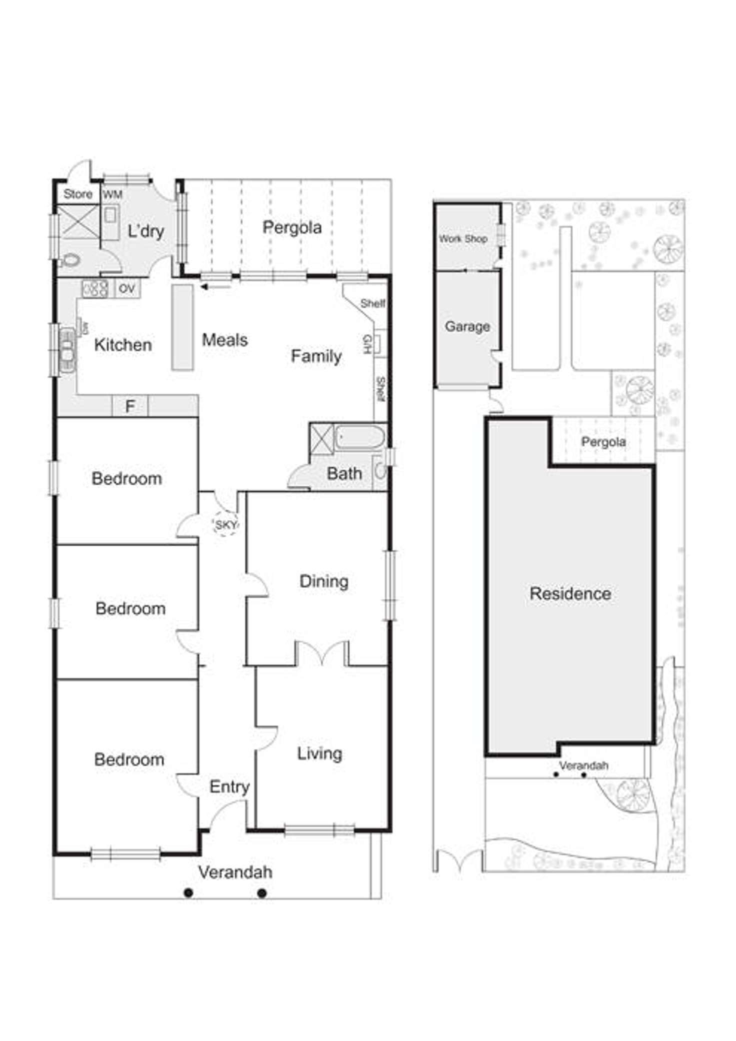 Floorplan of Homely house listing, 117 Spray Street, Elwood VIC 3184