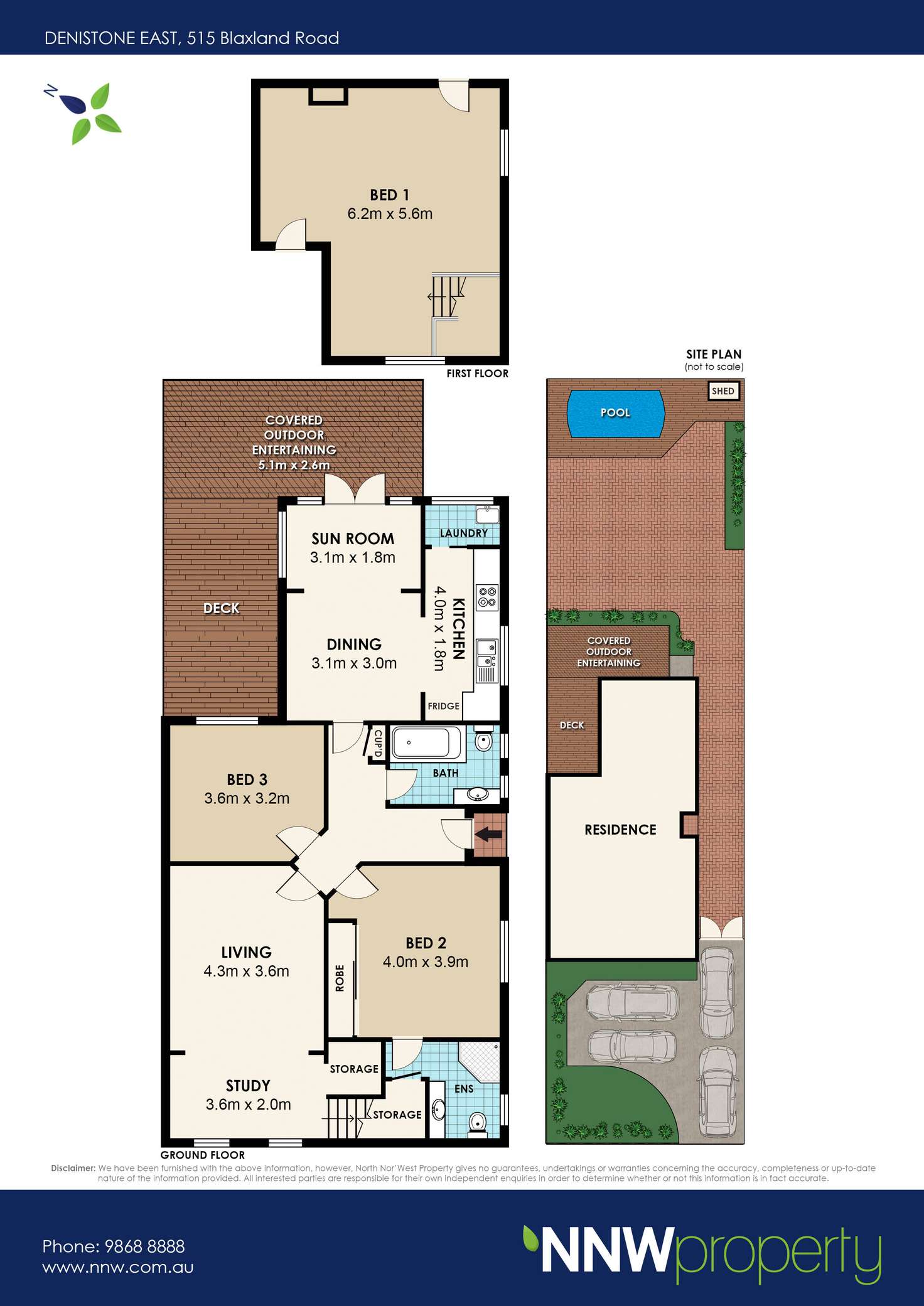 Floorplan of Homely house listing, 515 Blaxland Road, Denistone East NSW 2112