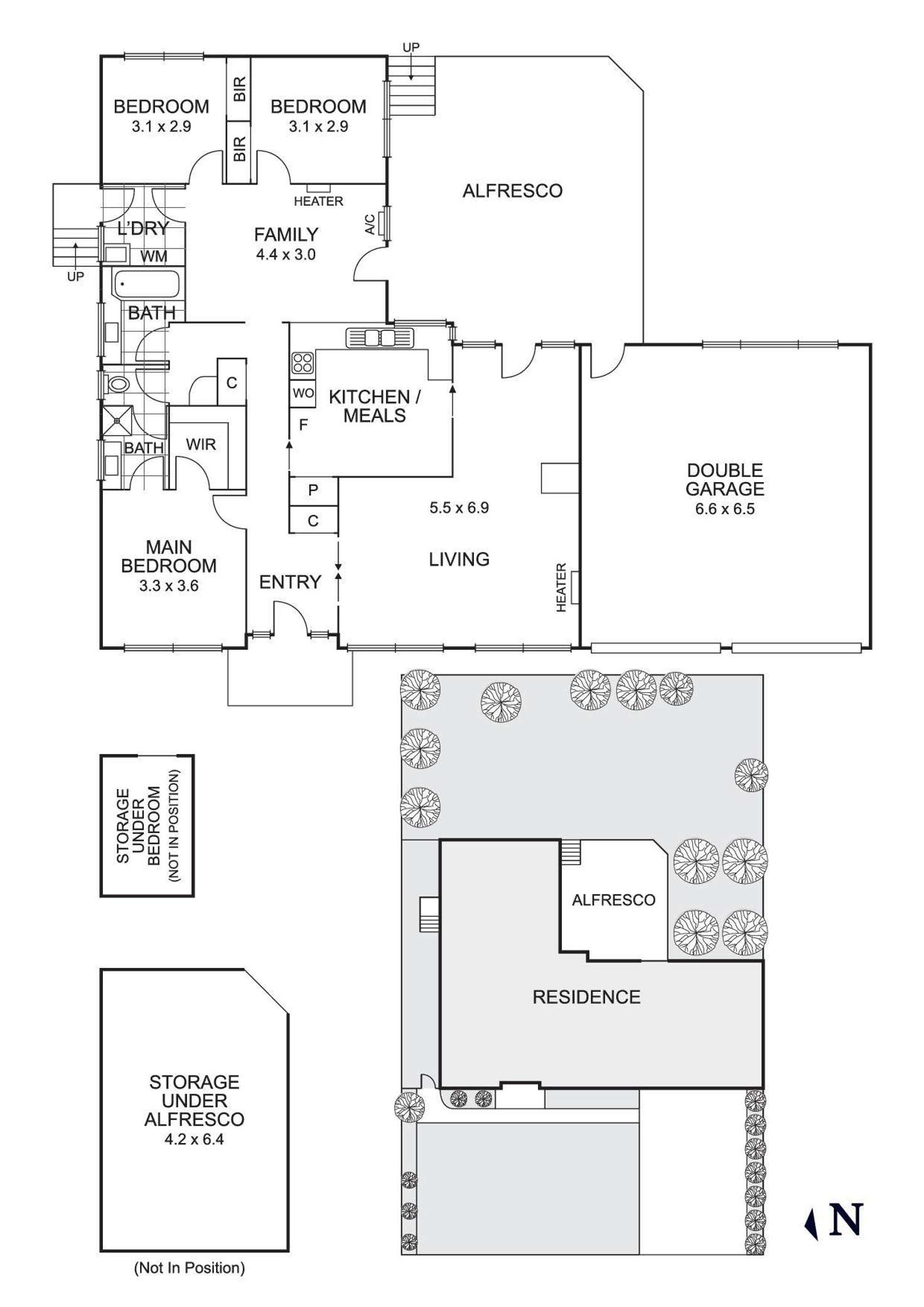 Floorplan of Homely house listing, 3 Stradmore Avenue, Templestowe VIC 3106