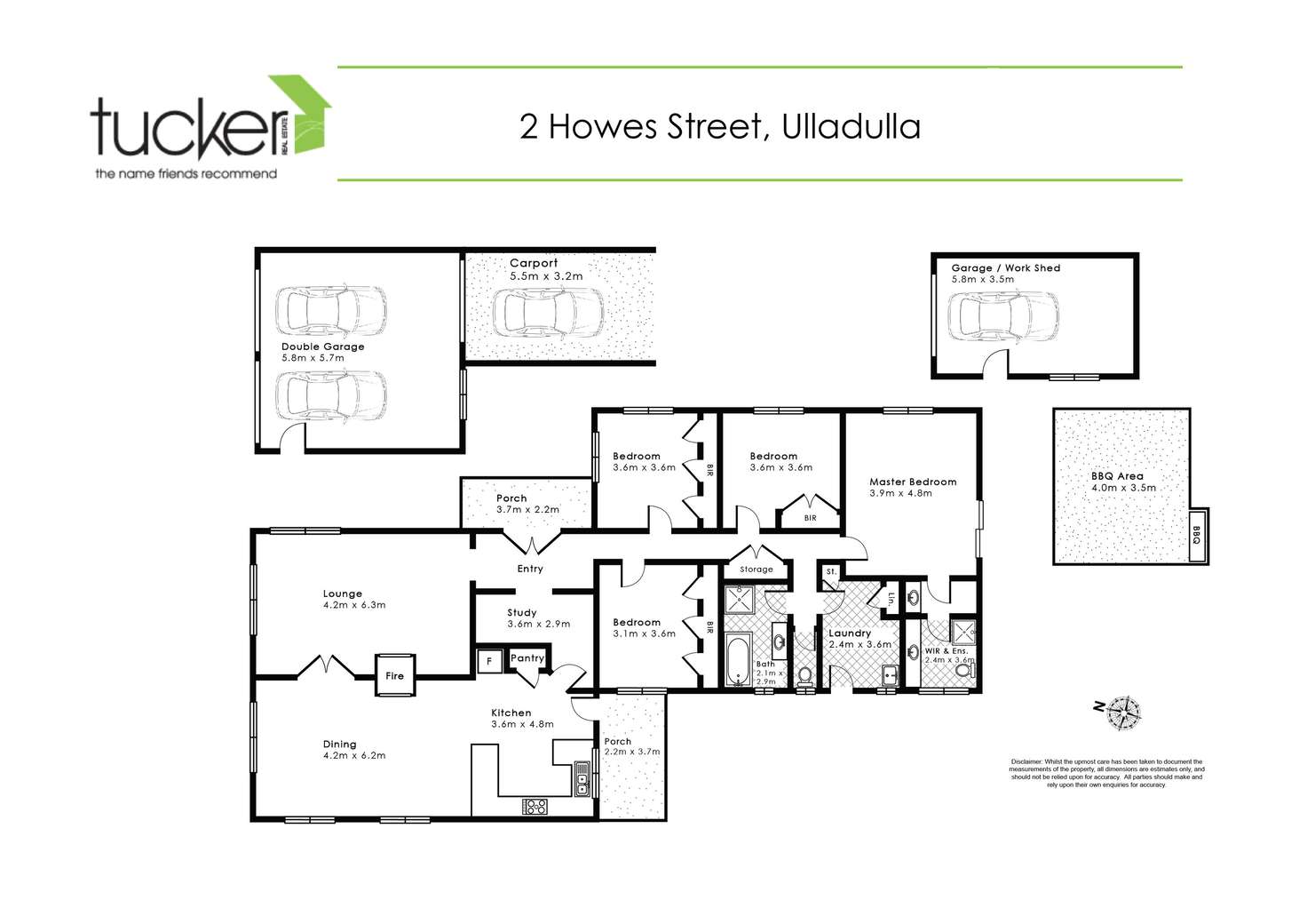 Floorplan of Homely house listing, 2 Howes Place, Ulladulla NSW 2539