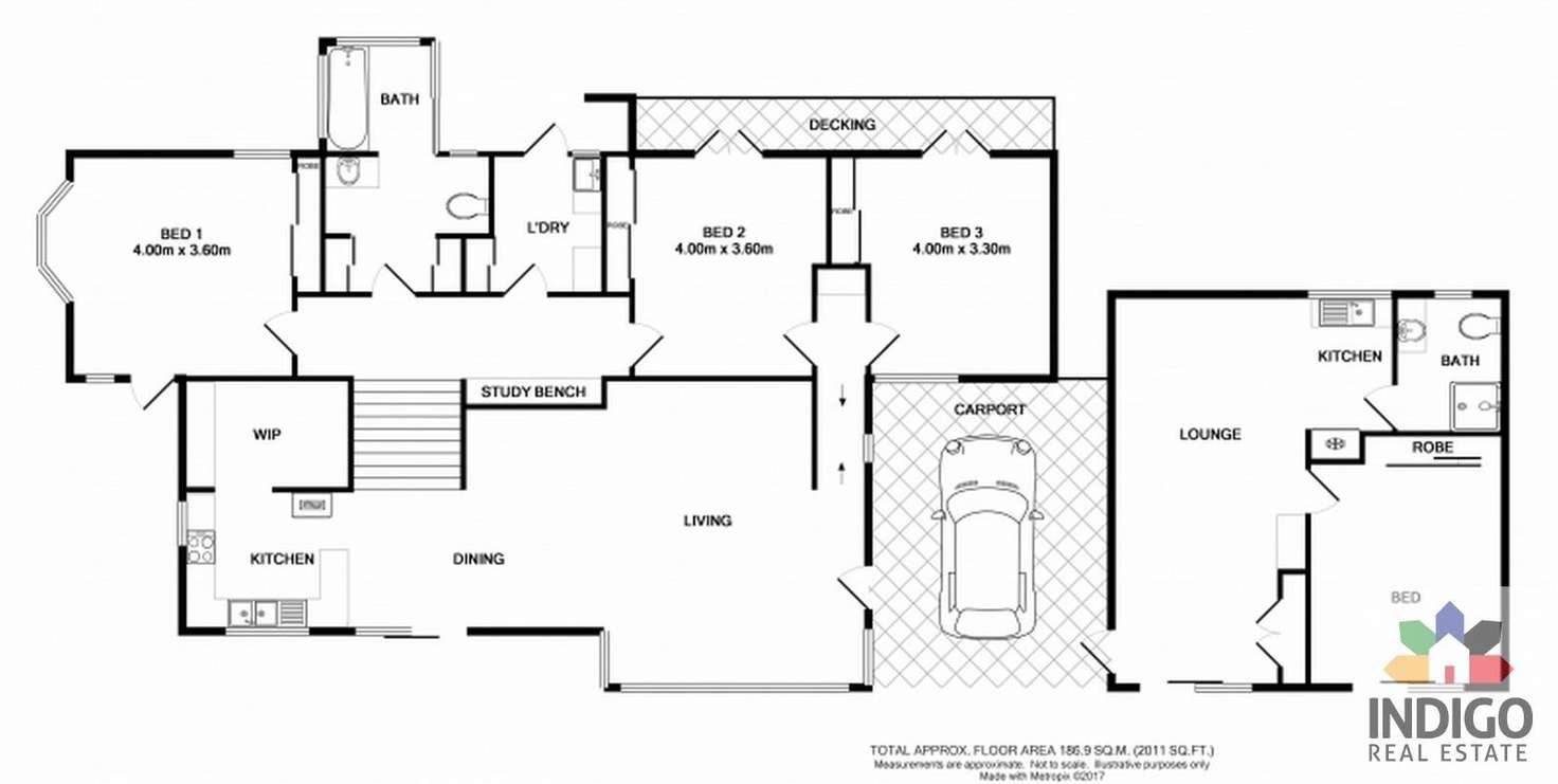 Floorplan of Homely house listing, 142 Stanley Road, Beechworth VIC 3747