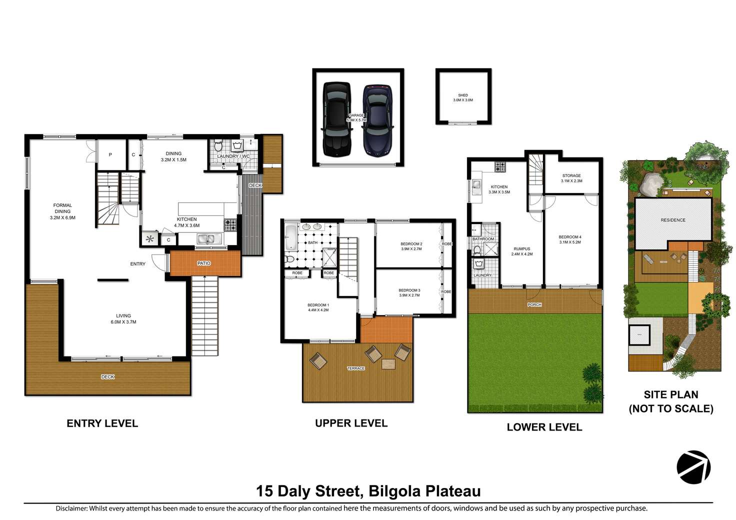 Floorplan of Homely house listing, 15 Daly Street, Bilgola Plateau NSW 2107