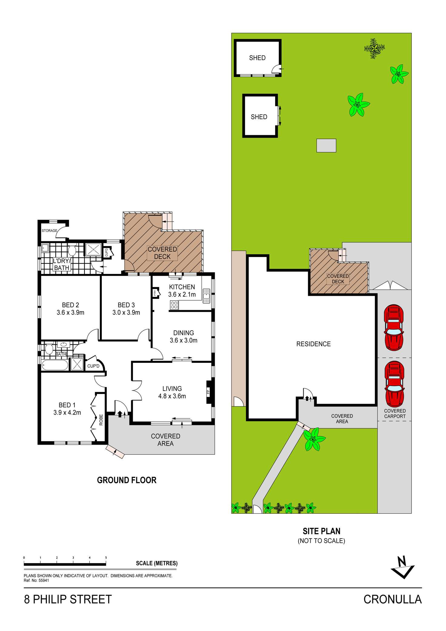 Floorplan of Homely house listing, 8 Philip Street, Cronulla NSW 2230