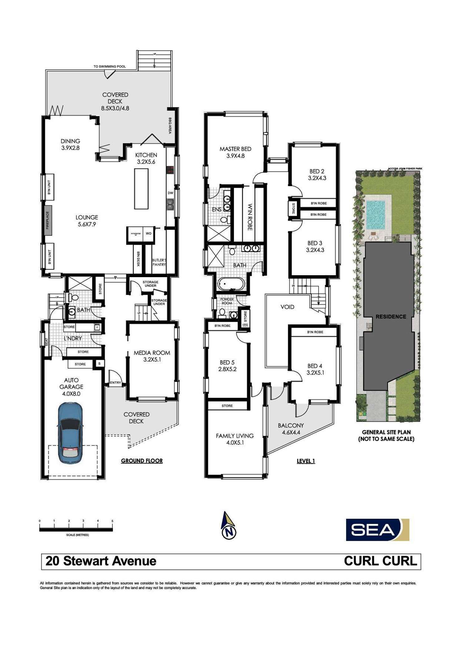 Floorplan of Homely house listing, 20 Stewart Avenue, Curl Curl NSW 2096