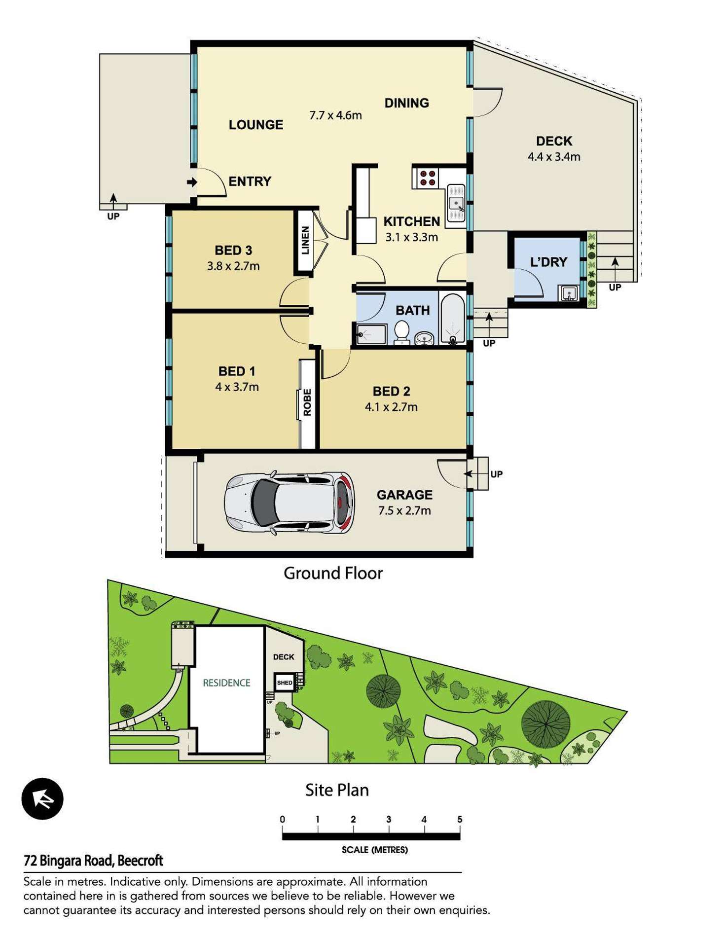 Floorplan of Homely house listing, 72 Bingara Road, Beecroft NSW 2119