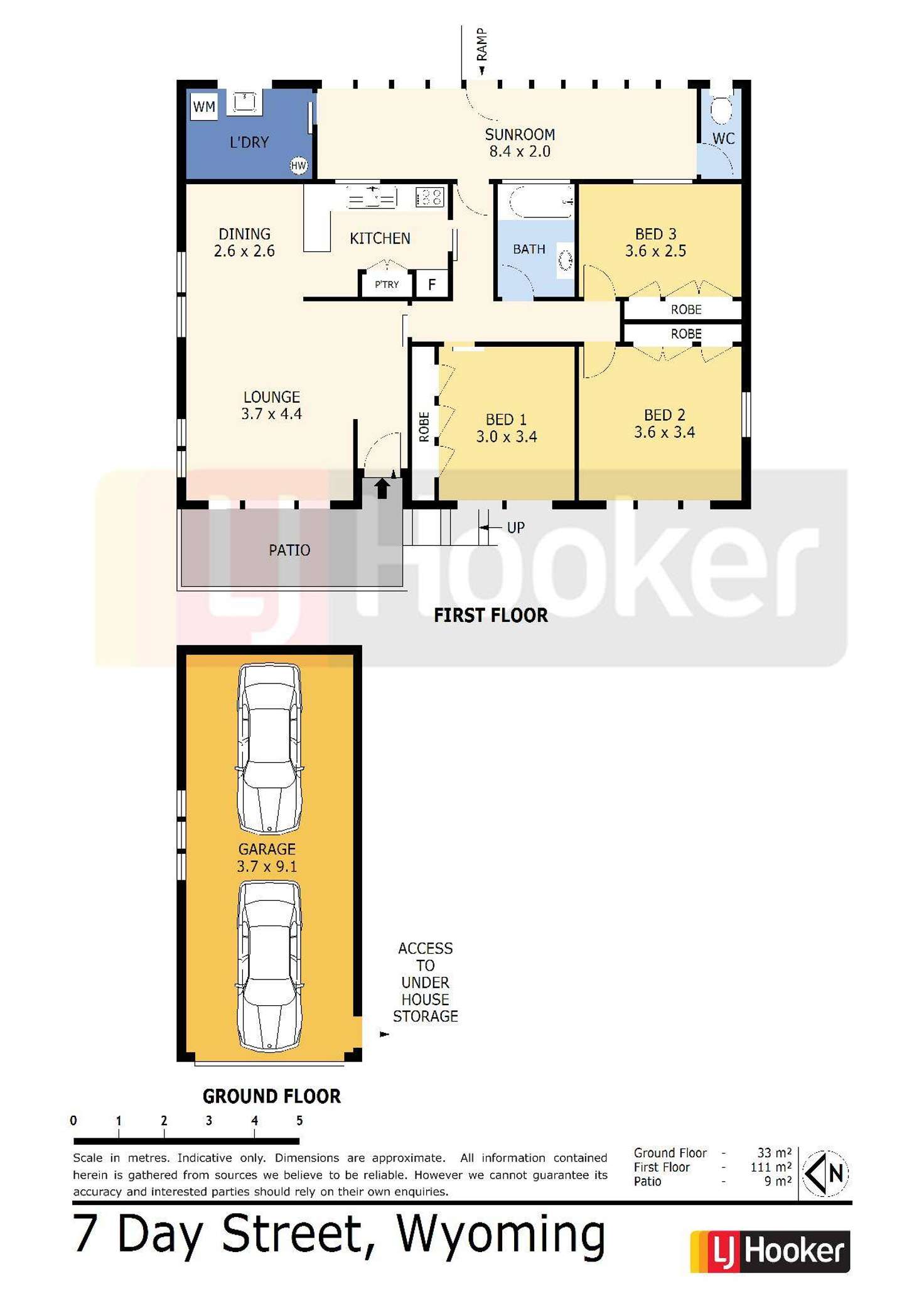 Floorplan of Homely house listing, 7 Day Street, Wyoming NSW 2250