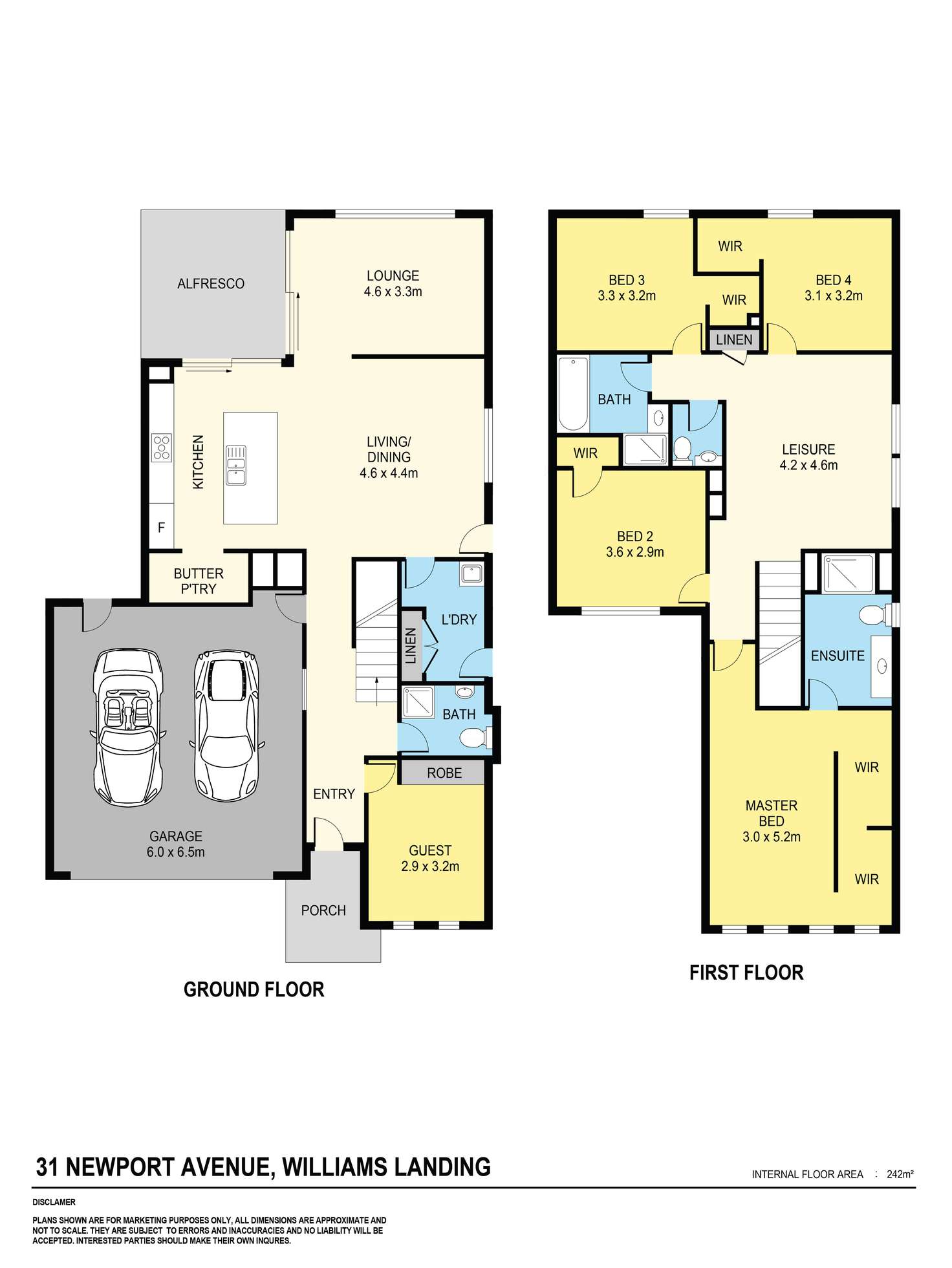 Floorplan of Homely house listing, 31 Newport Avenue, Williams Landing VIC 3027