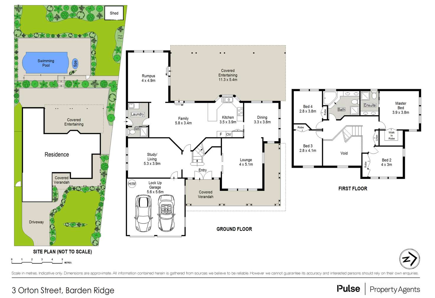 Floorplan of Homely house listing, 3 Orton Street, Barden Ridge NSW 2234