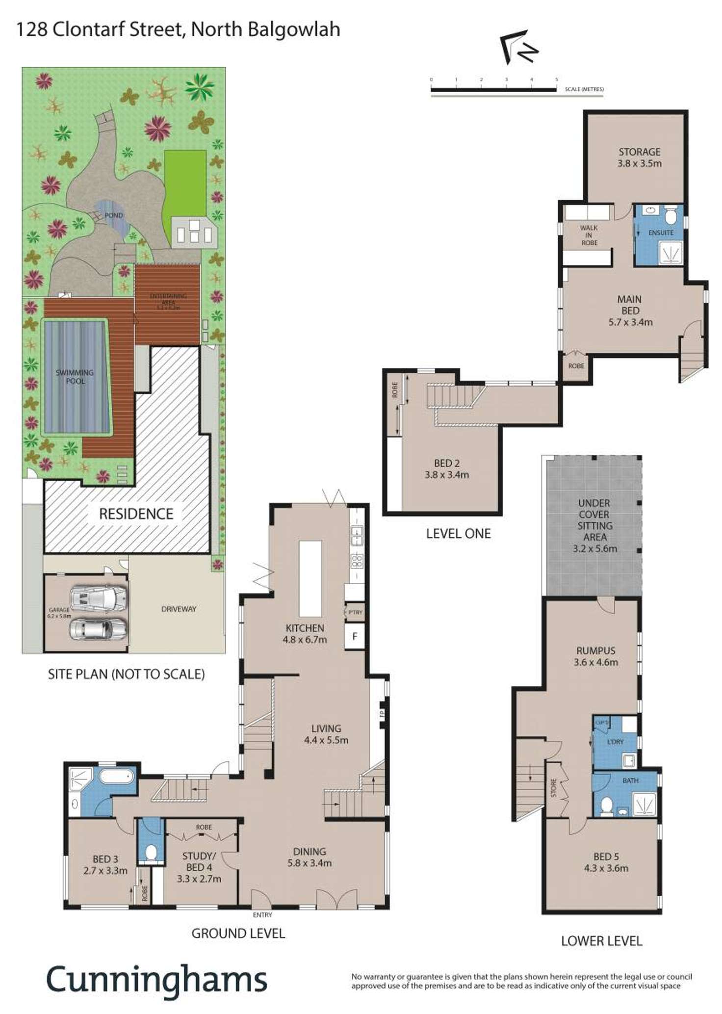 Floorplan of Homely house listing, 128 Clontarf Street, North Balgowlah NSW 2093