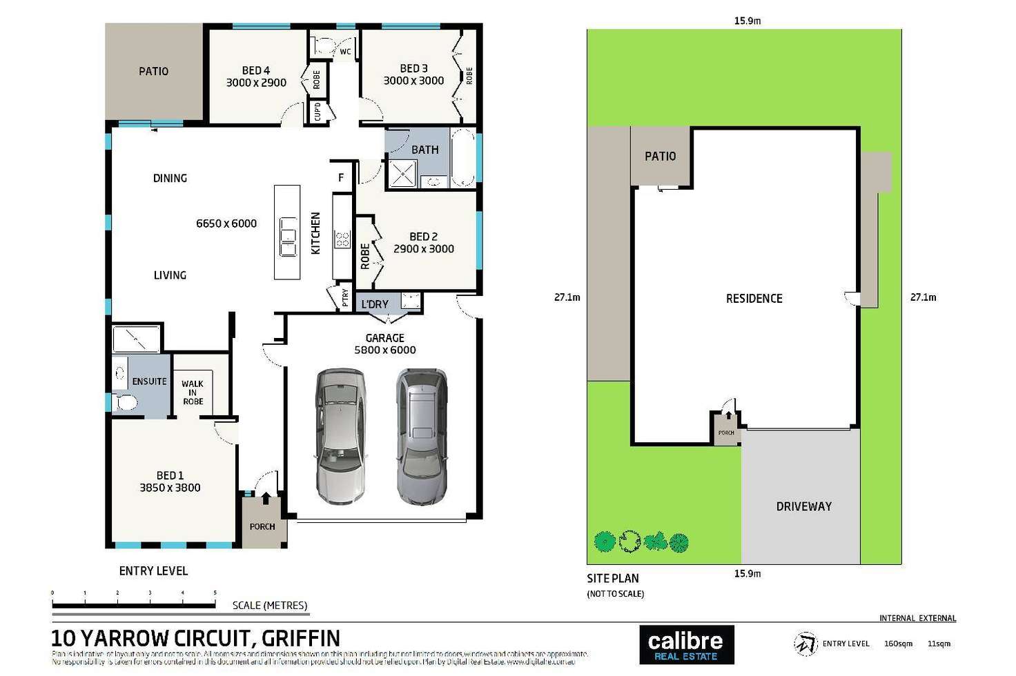 Floorplan of Homely house listing, 10 Yarrow Circuit, Griffin QLD 4503