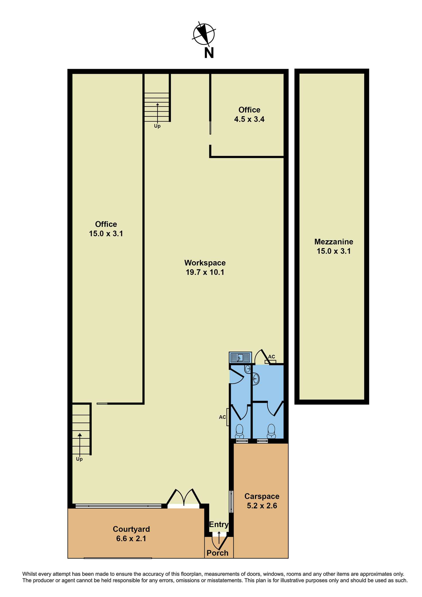 Floorplan of Homely house listing, 13 Little Gold Street, Brunswick VIC 3056