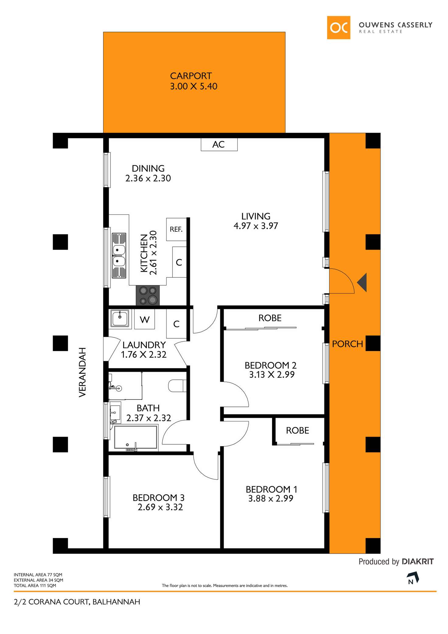 Floorplan of Homely house listing, 2/2 Corana Court, Balhannah SA 5242