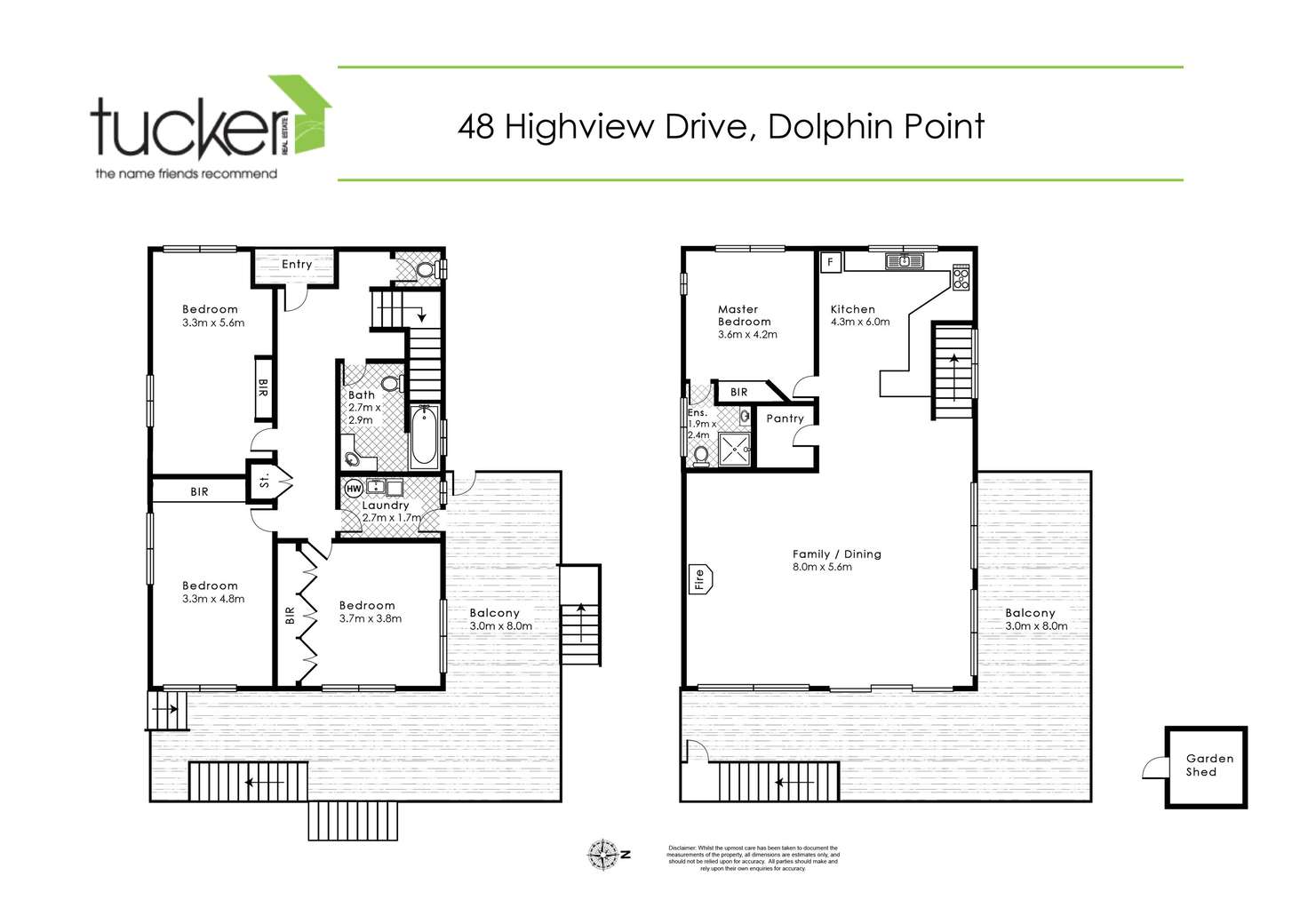 Floorplan of Homely house listing, 48 Highview Drive, Dolphin Point NSW 2539