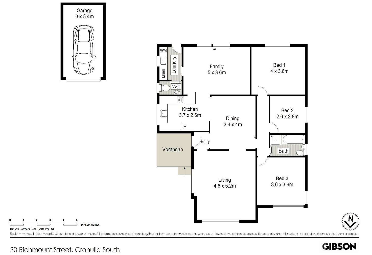 Floorplan of Homely house listing, 30 Richmount Street, Cronulla NSW 2230