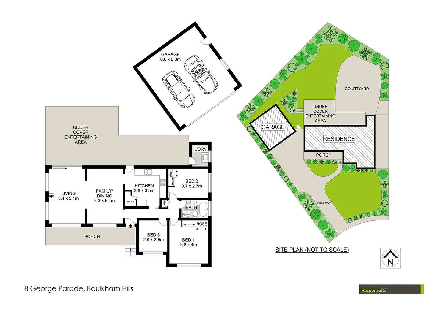 Floorplan of Homely house listing, 8 George Parade, Baulkham Hills NSW 2153