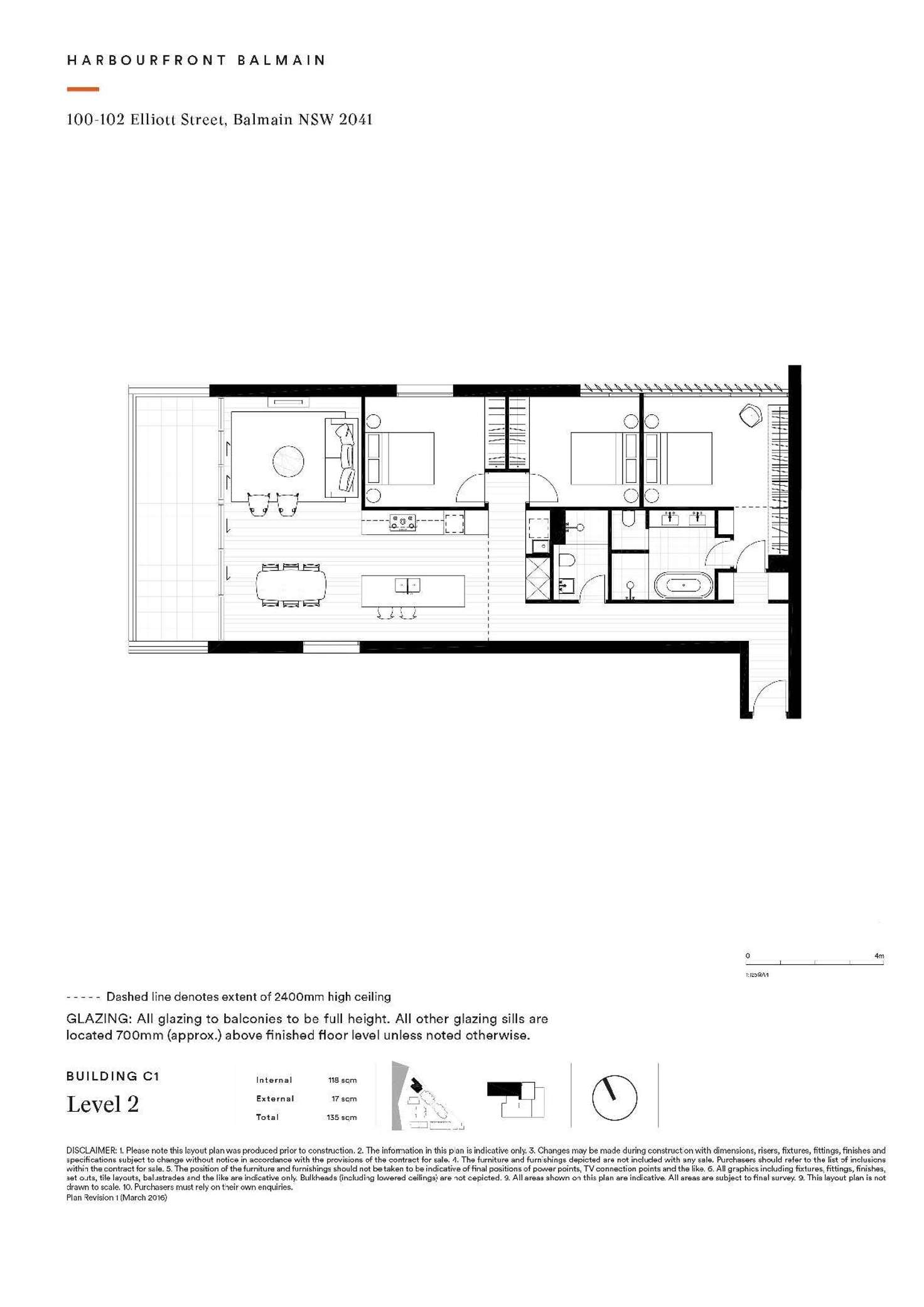 Floorplan of Homely apartment listing, 114 Elliott Street, Balmain NSW 2041
