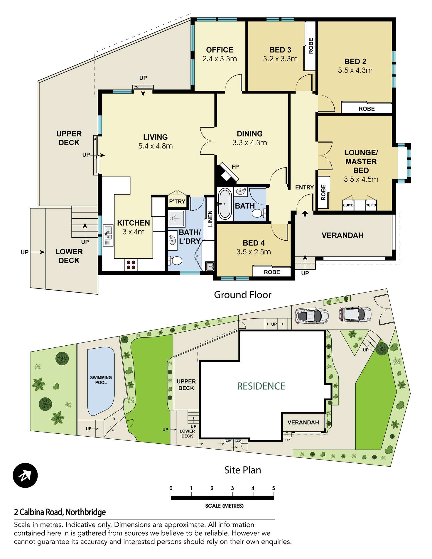 Floorplan of Homely house listing, 2 Calbina Road, Northbridge NSW 2063