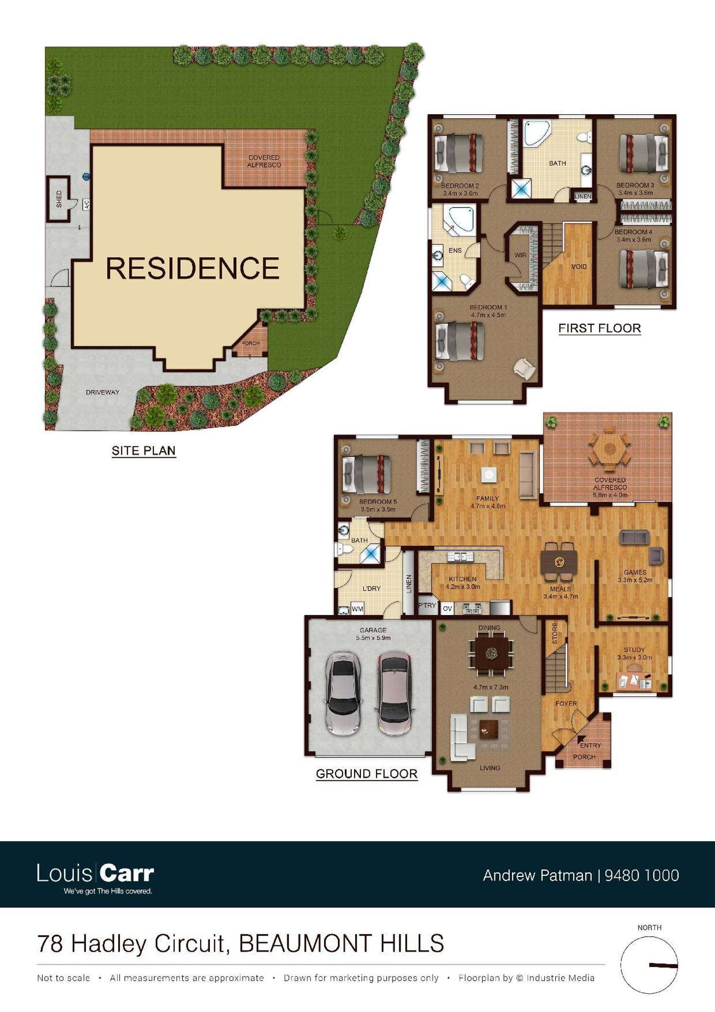 Floorplan of Homely house listing, 78 Hadley Circuit, Beaumont Hills NSW 2155